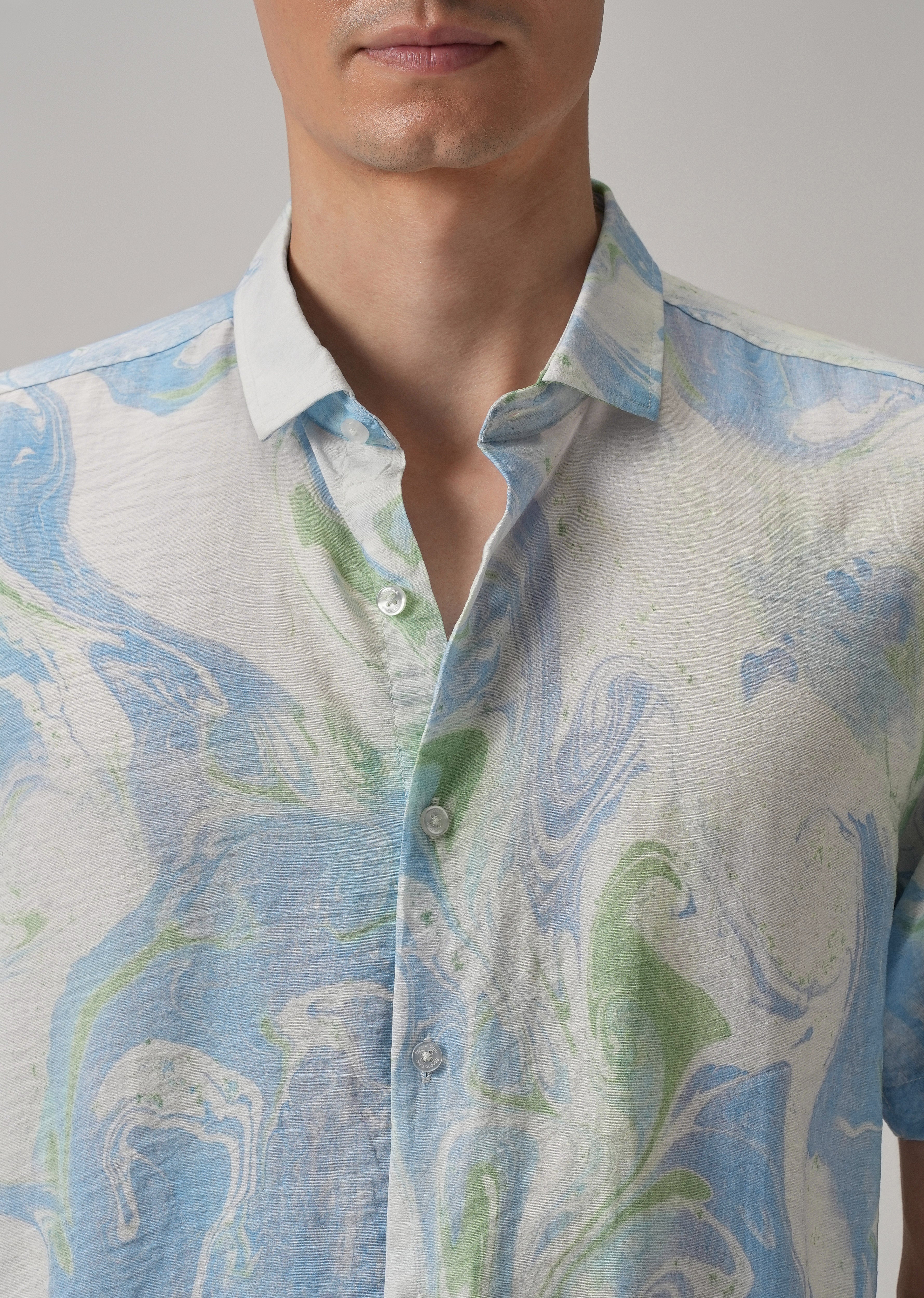 Mystic Marble Printed Shirt - Image 5