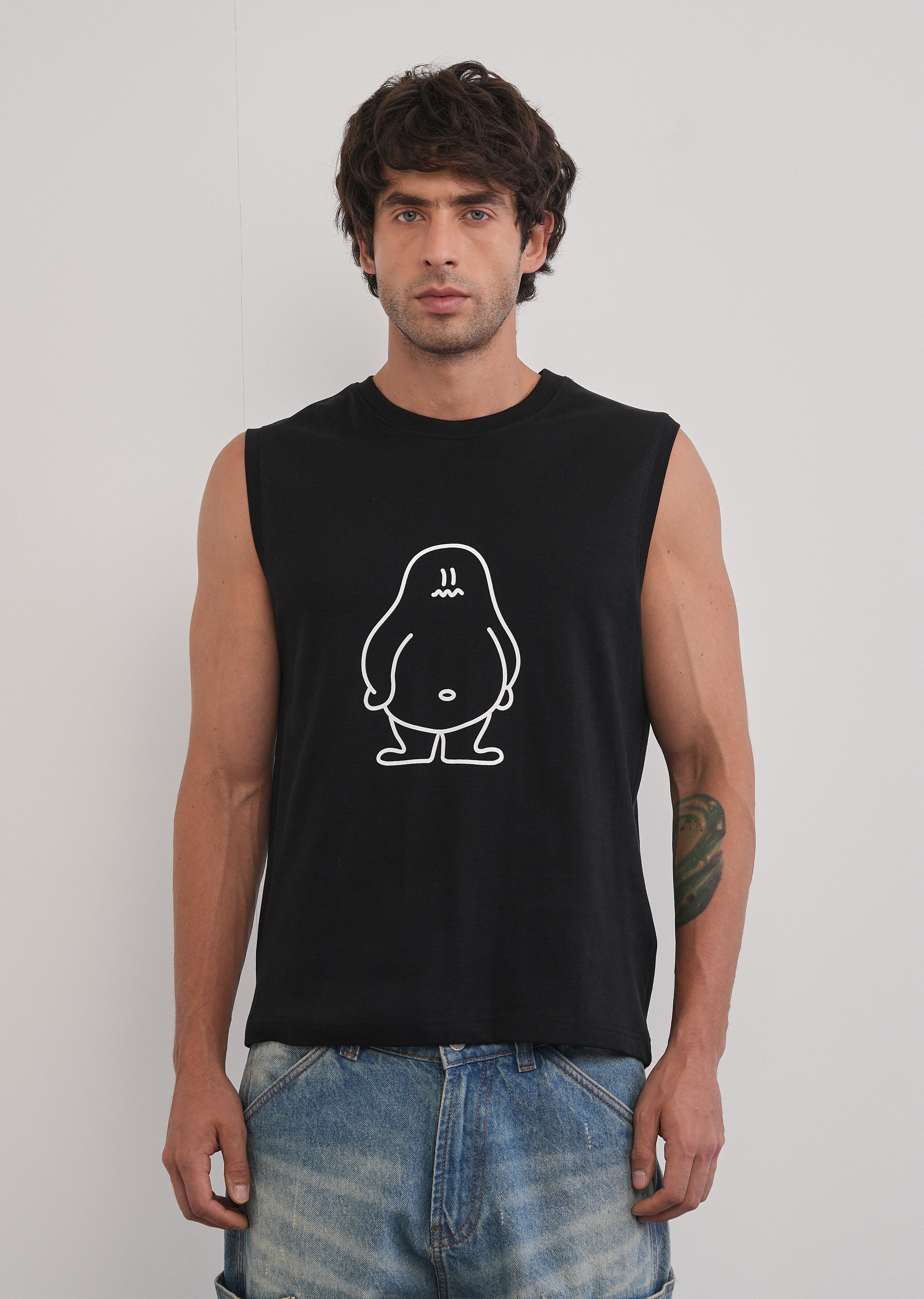 Nap Club Black Tank - Image 3