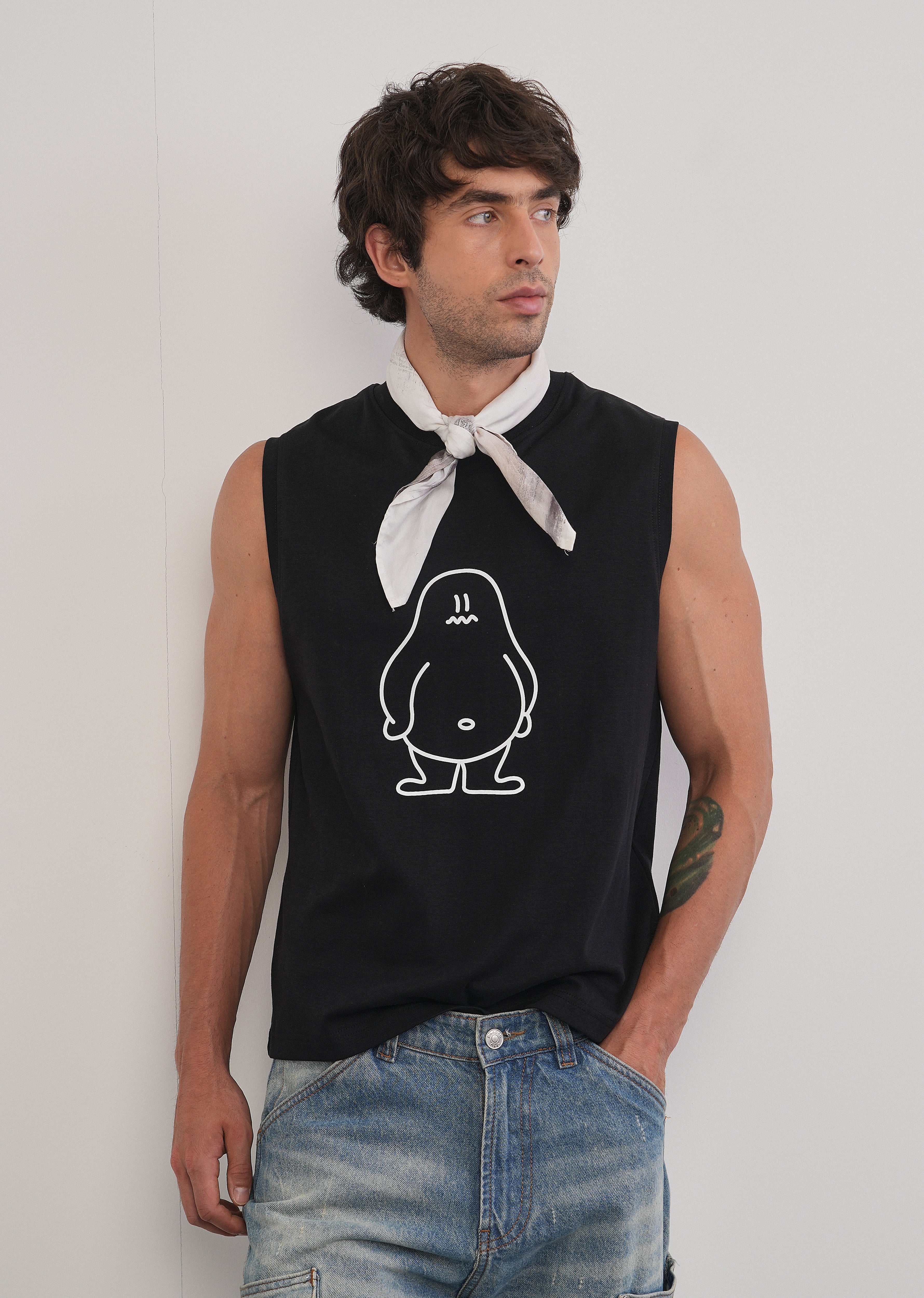 Nap Club Black Tank - Image 7