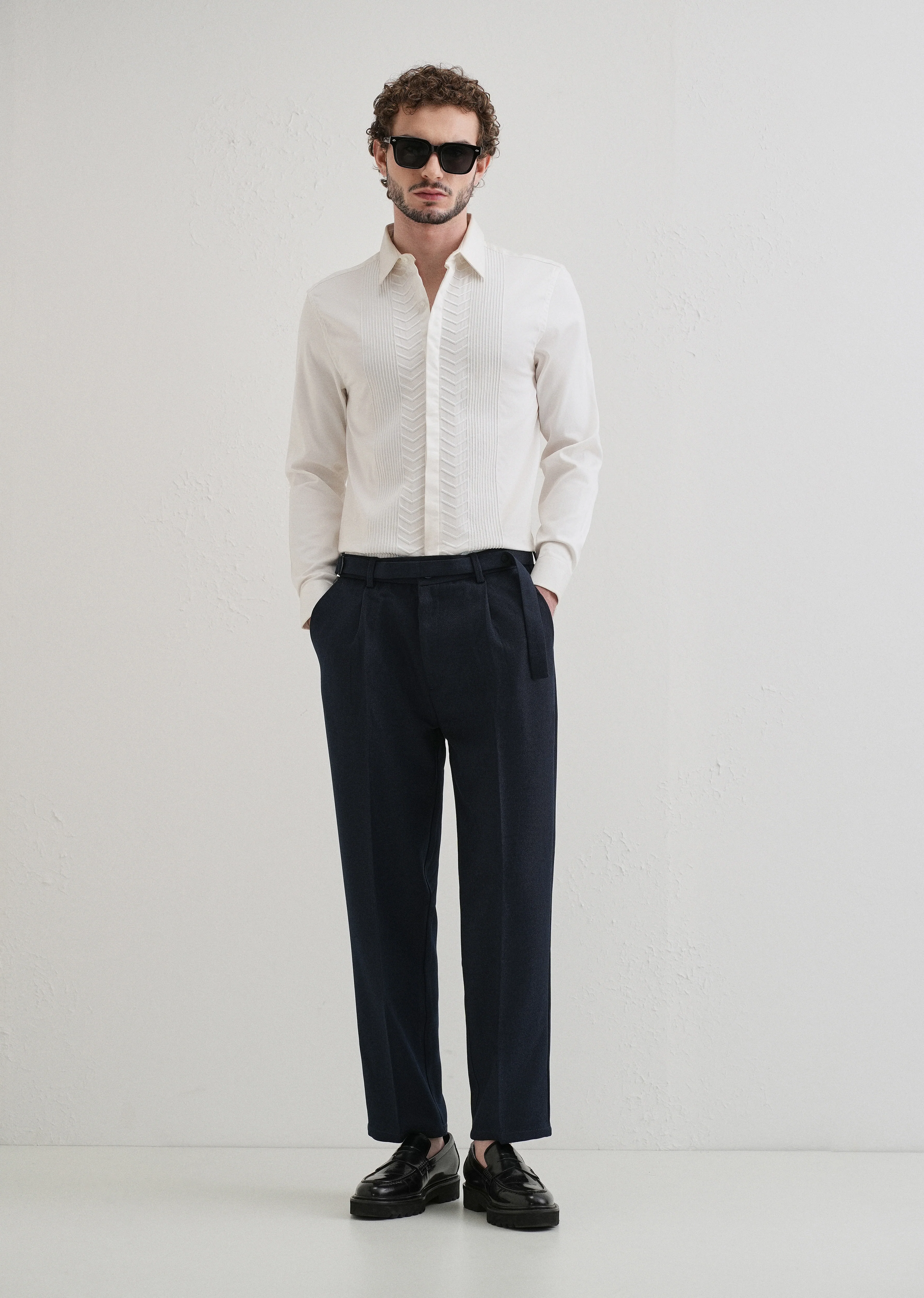 Navy Blue Gurkha Pant - Image 6