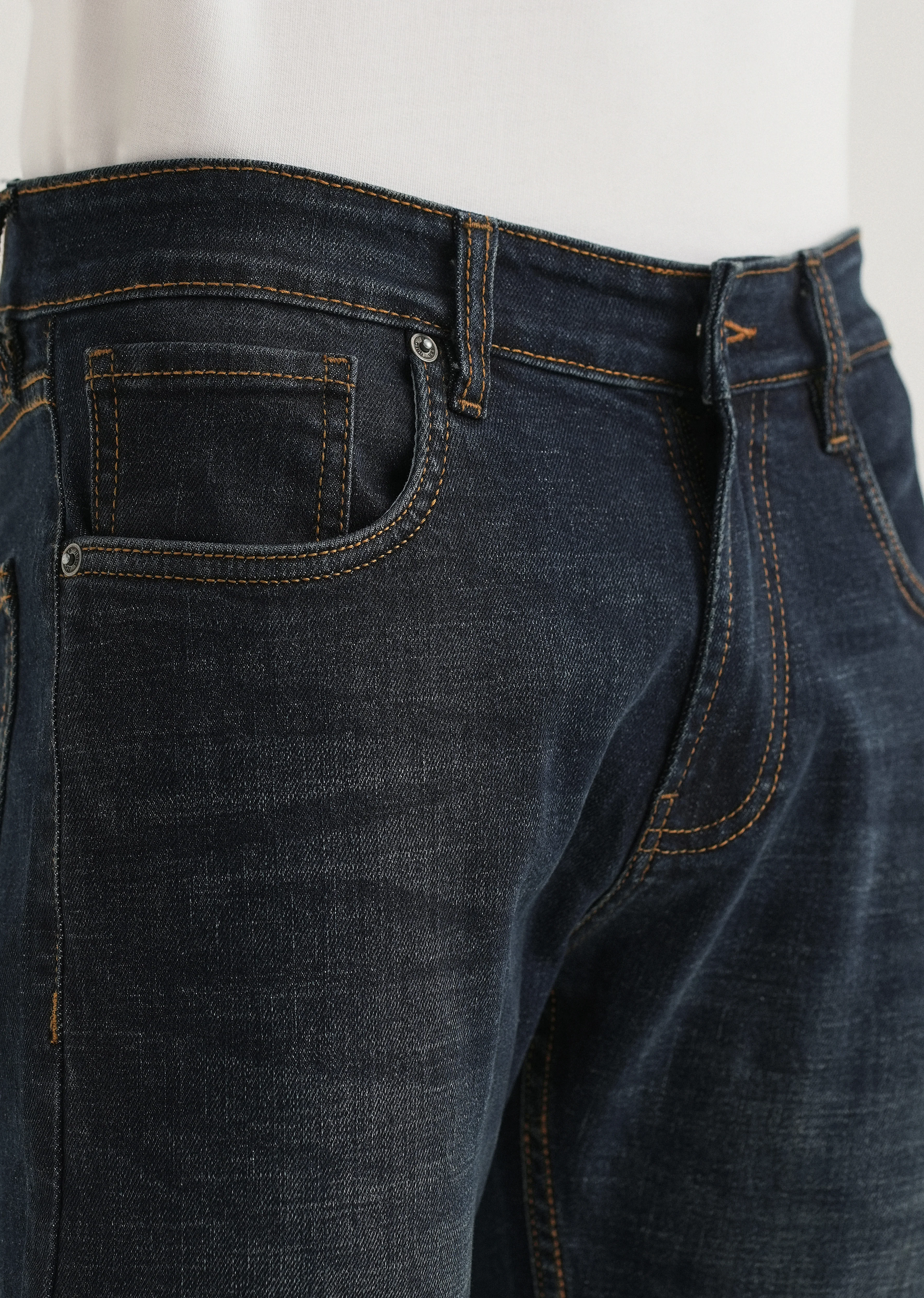 Navy Blue Slim fit Jeans - Image 5
