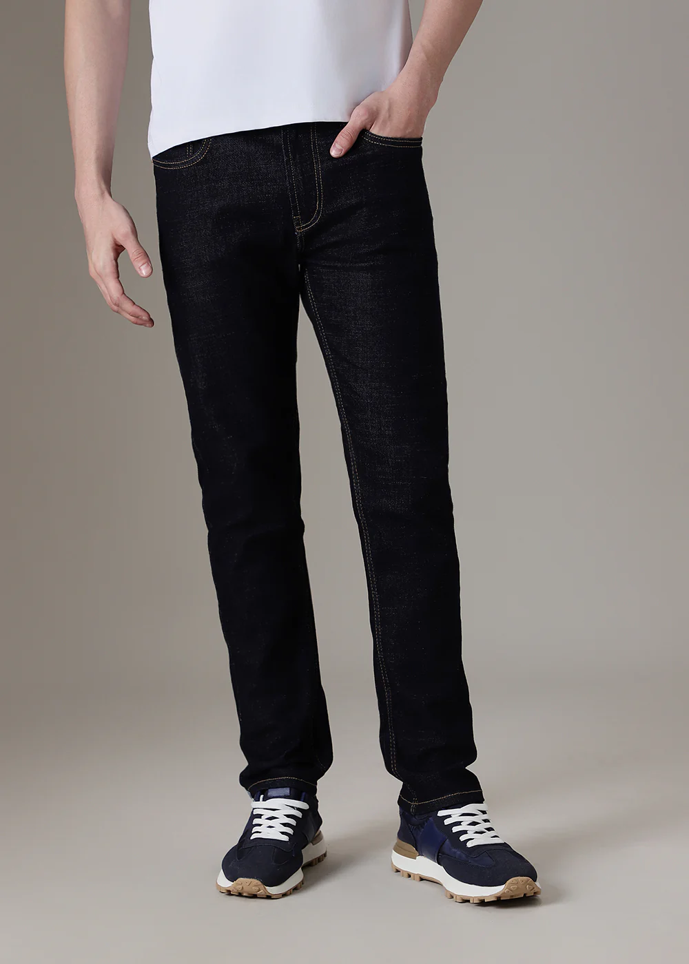 Navy Dark Blue Denim - Image 3