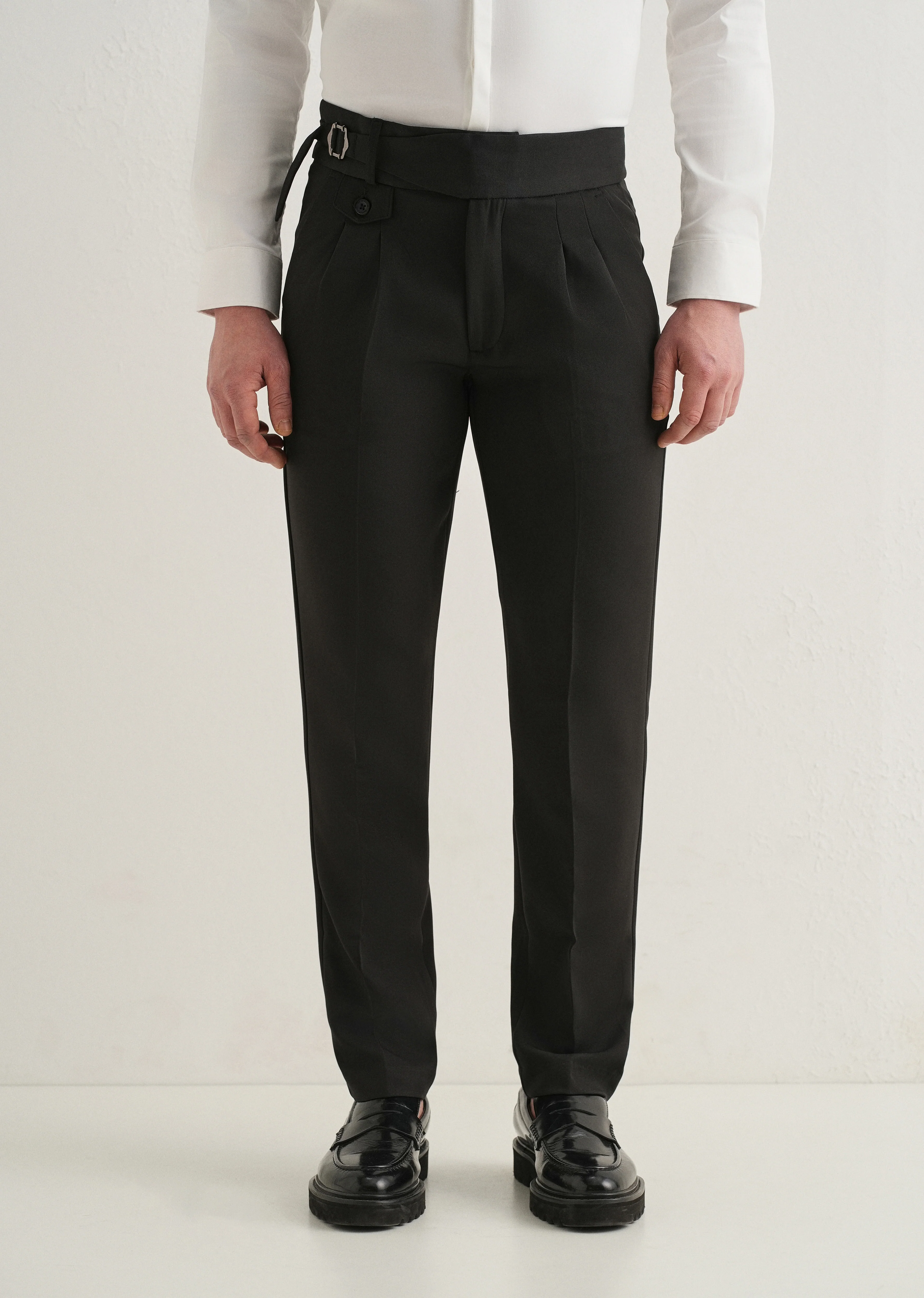 Night Black Gurkha Pant - Image 3