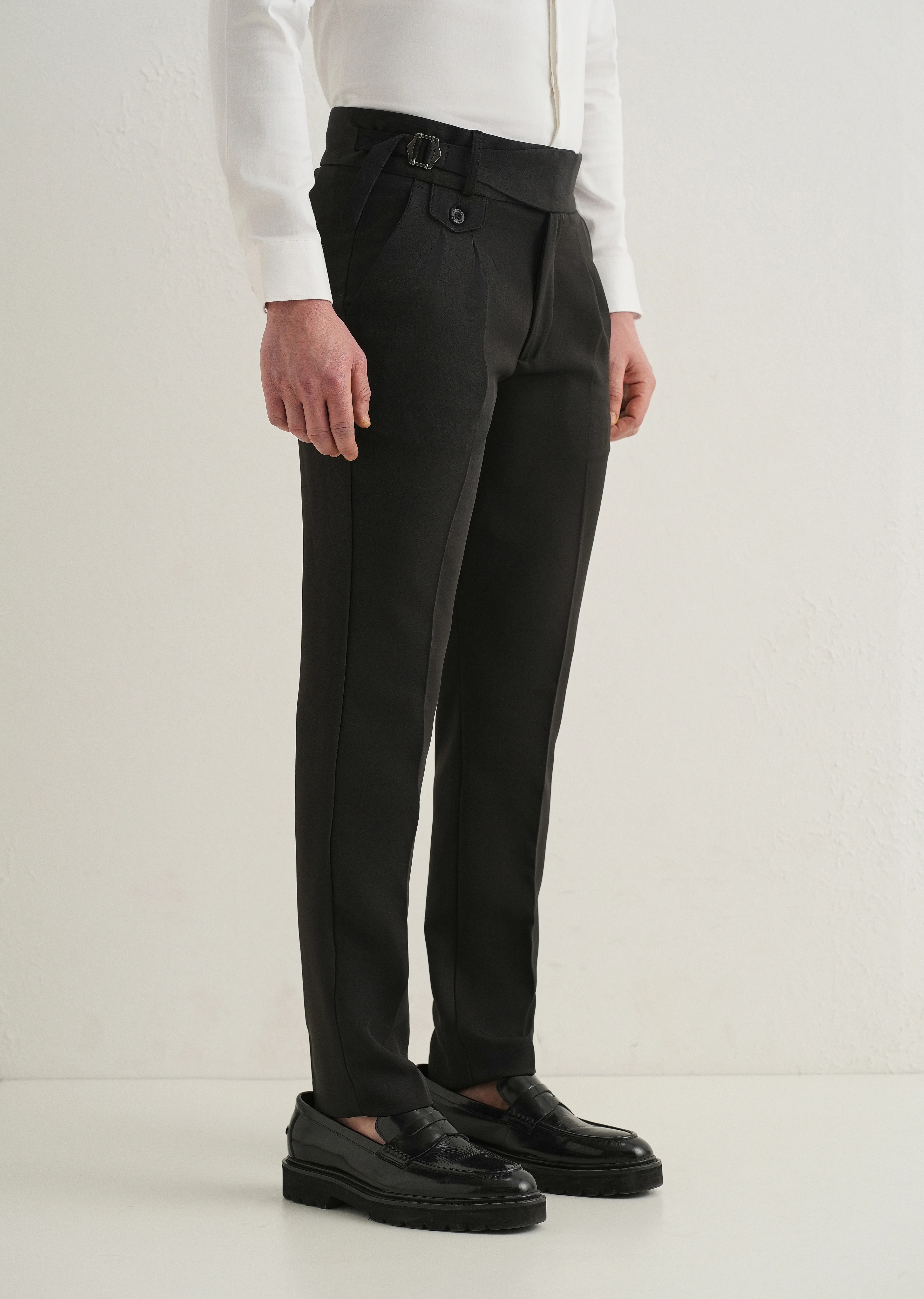 Night Black Gurkha Pant - Image 4