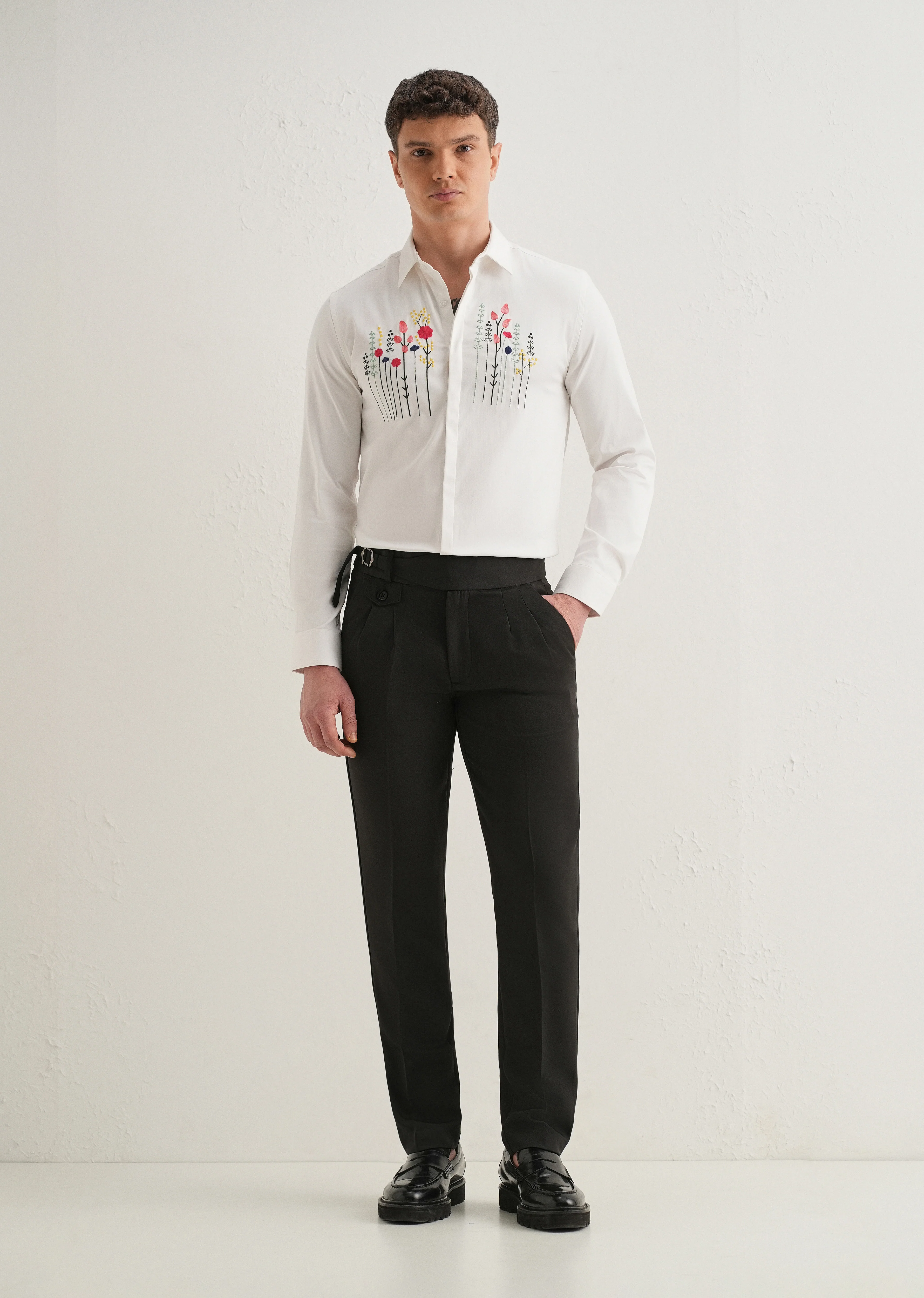 Night Black Gurkha Pant - Image 6