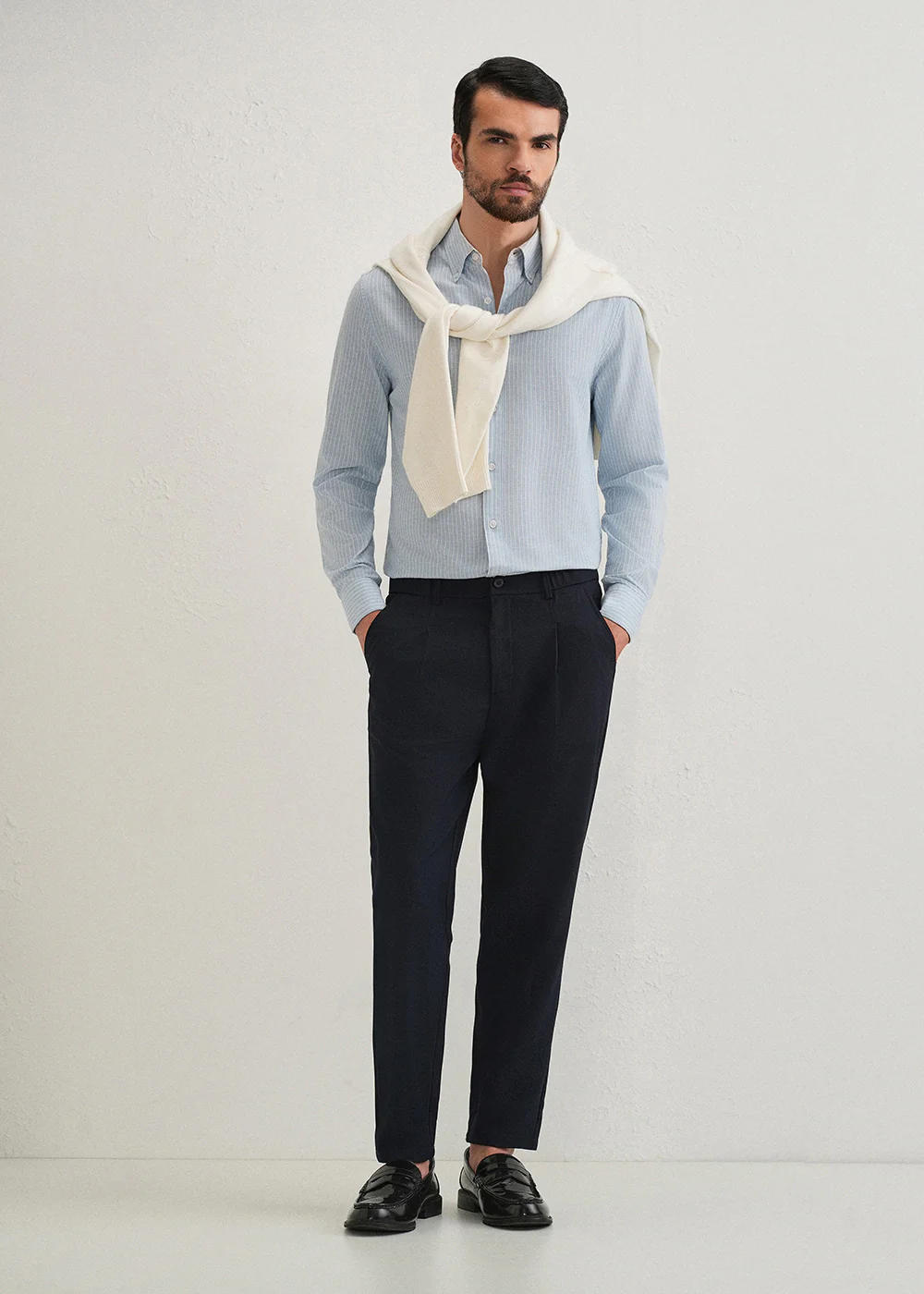 Night Blue Korean Pant - Image 6