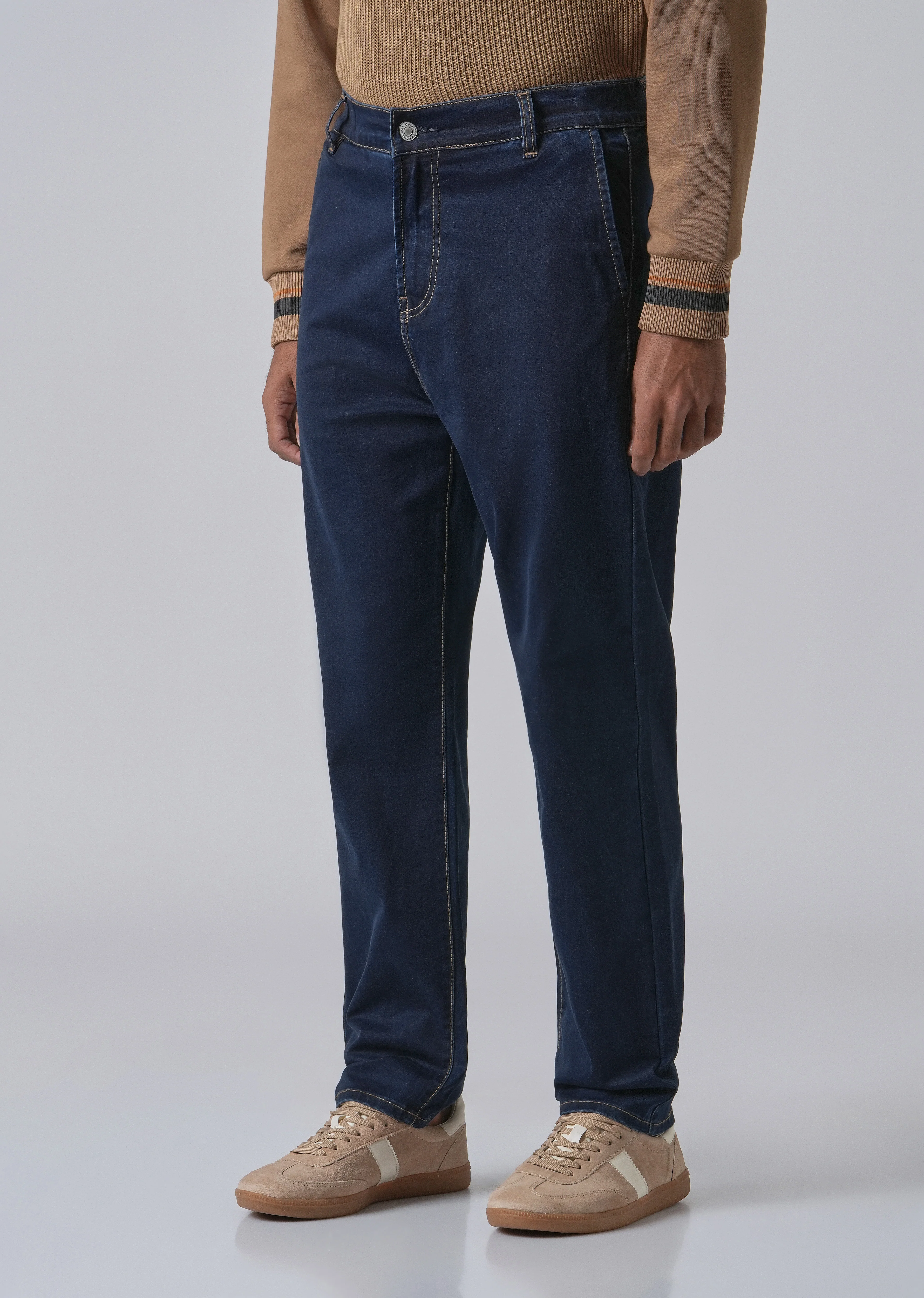 Night Blue Regular Fit Denim - Image 4