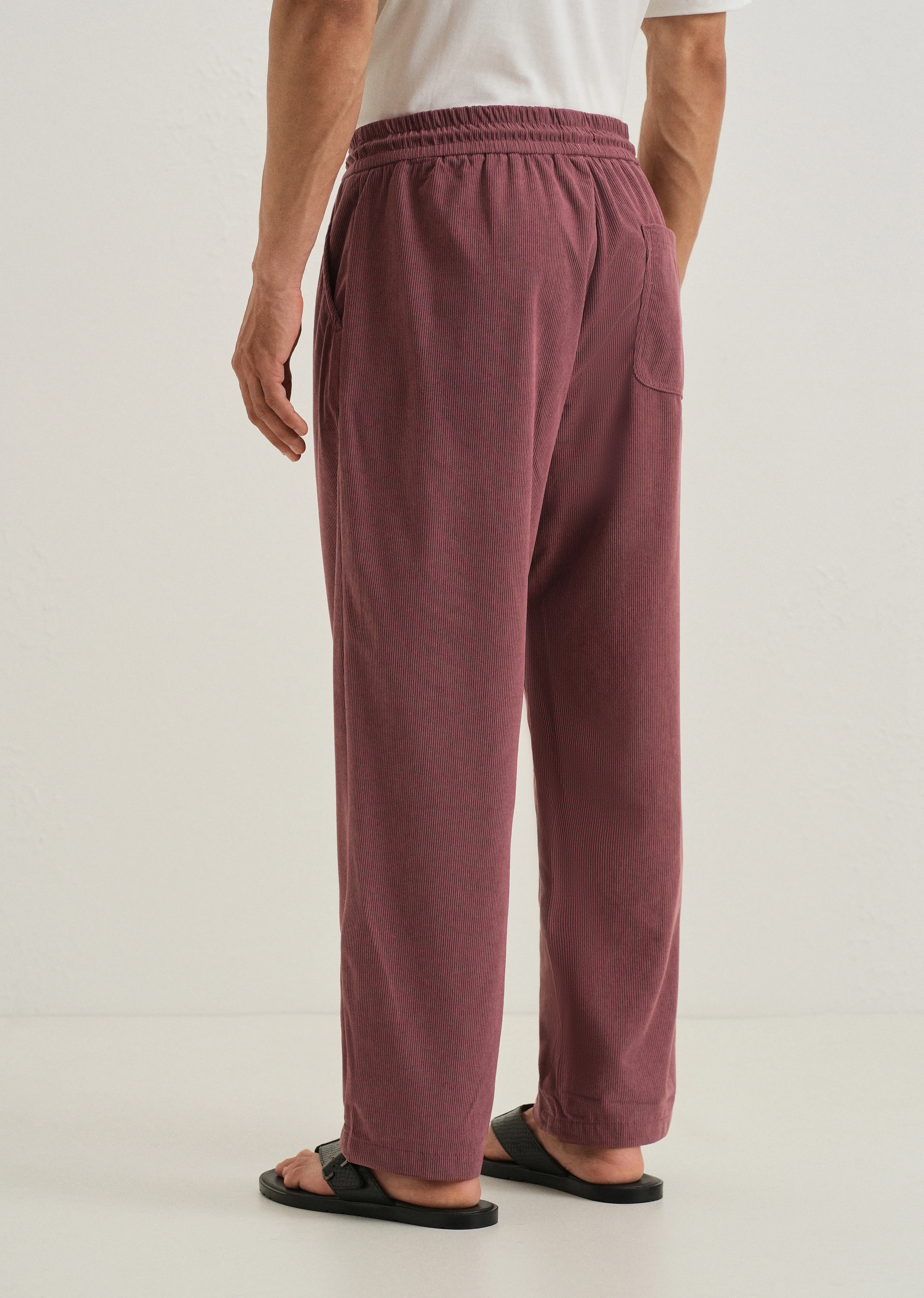 Nude pink Corduroy Pant - Image 2