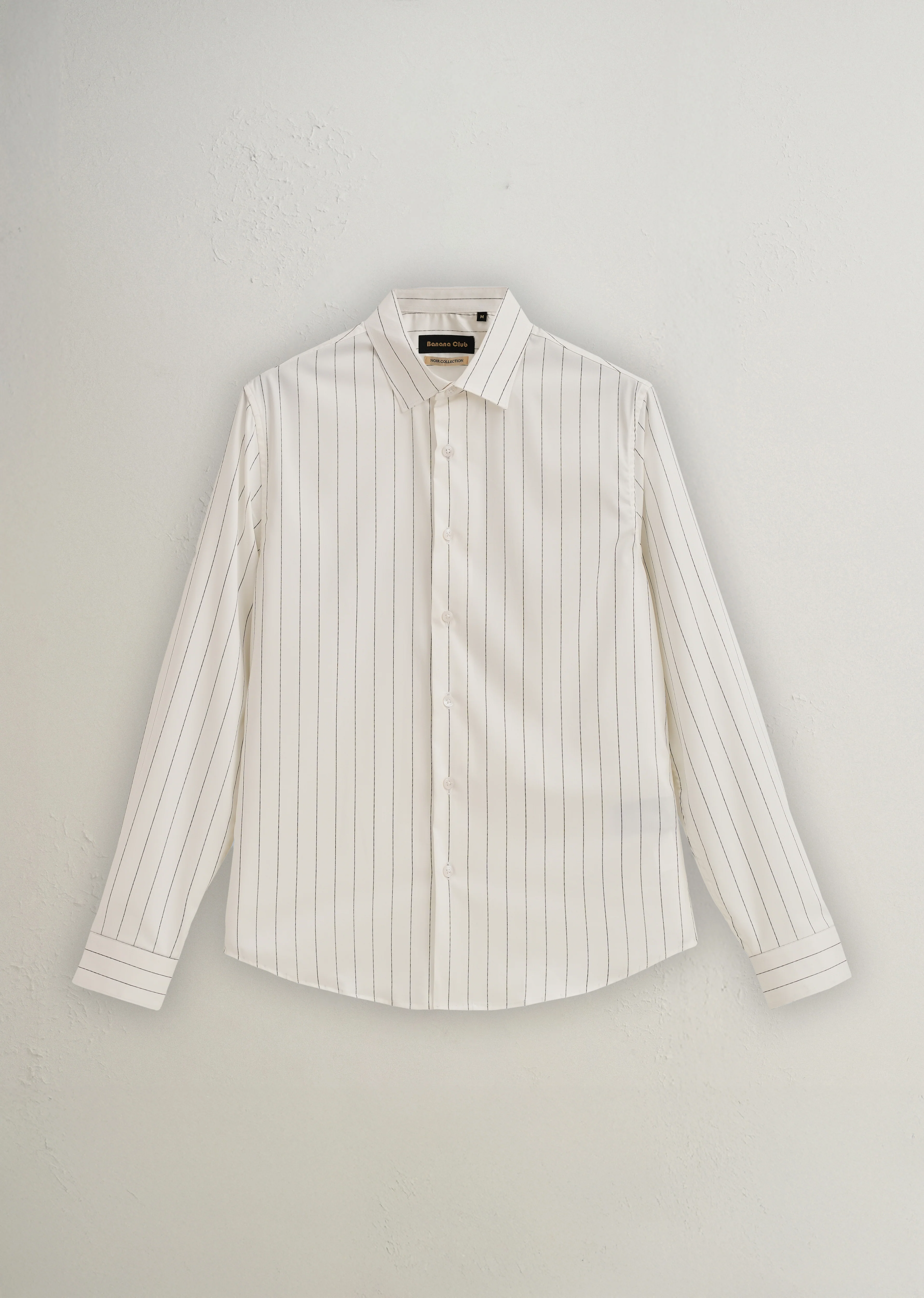 Off-White Vertical Stripe Shirt - Image 2