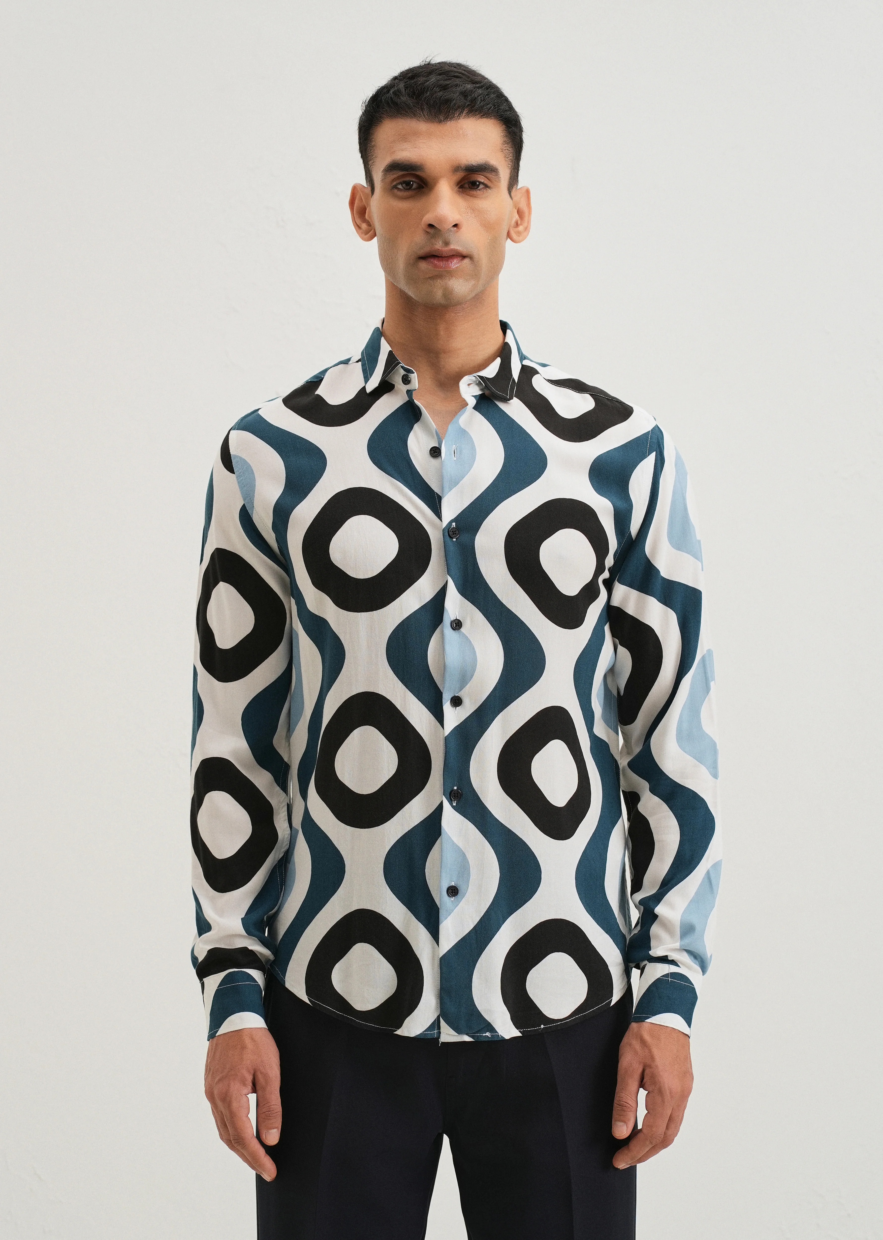 Ogee Multicolour Printed Shirt - Image 3