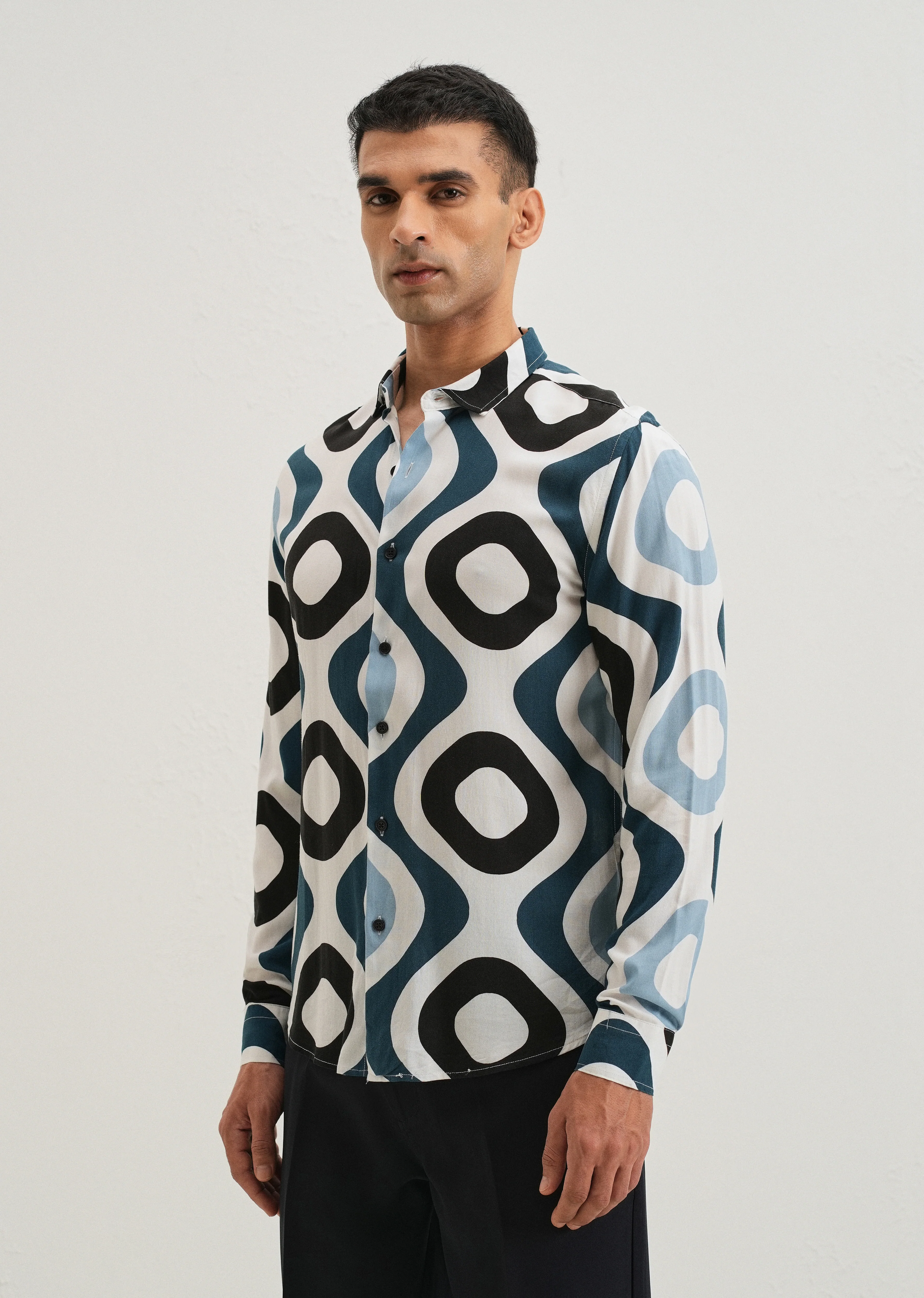 Ogee Multicolour Printed Shirt - Image 4