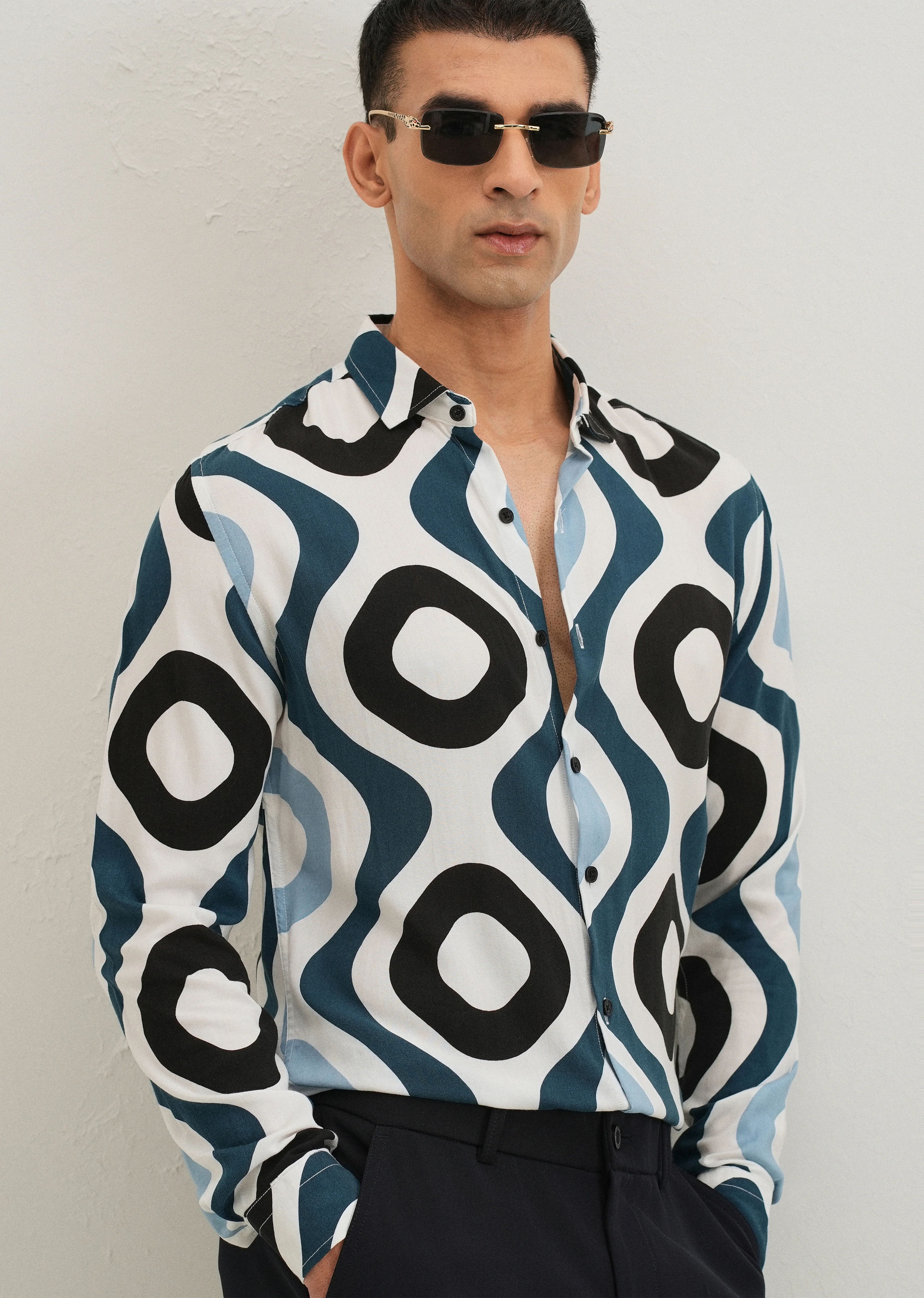 Ogee Multicolour Printed Shirt - Image 7