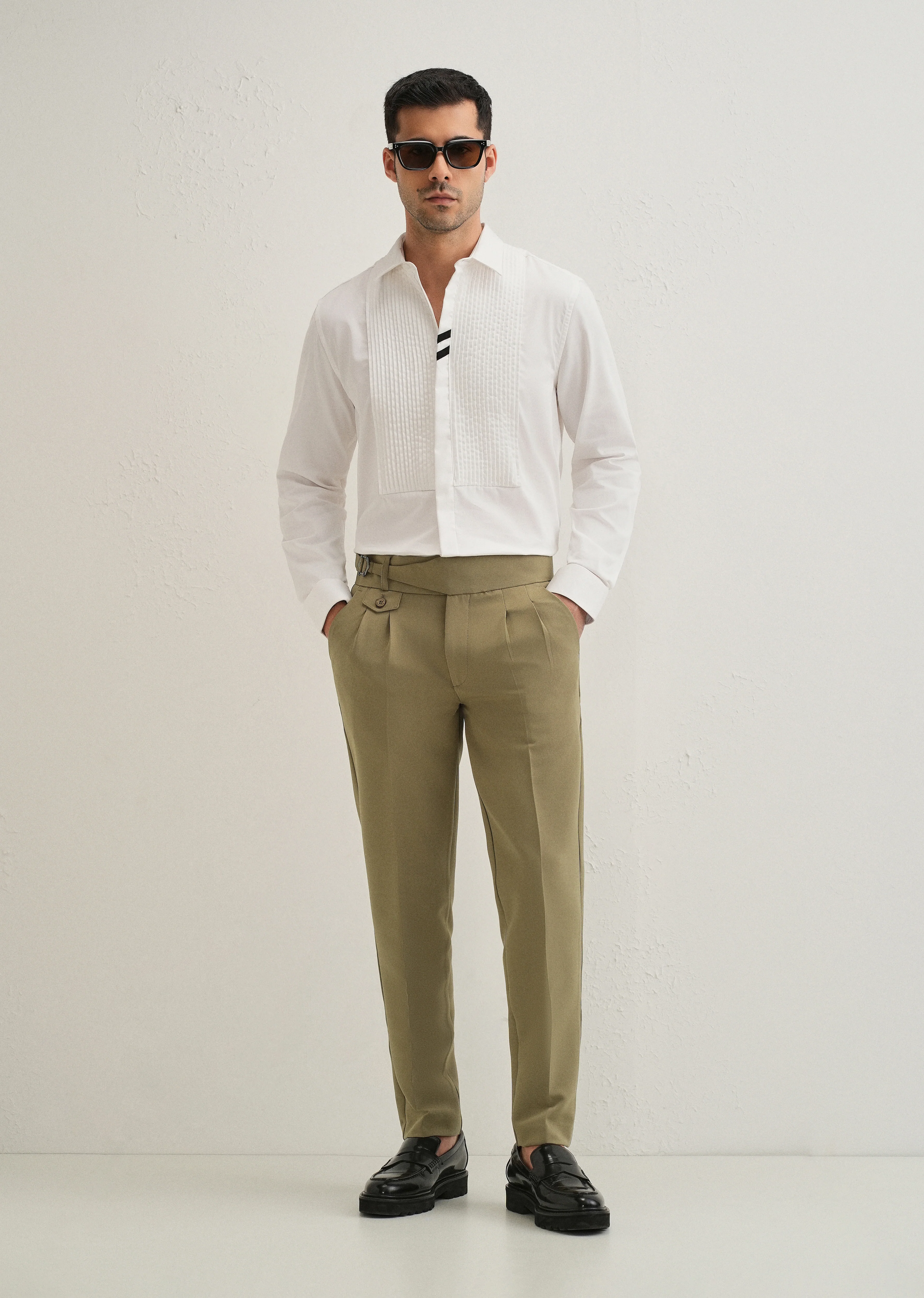 Olive Green Gurkha Pant - Image 6