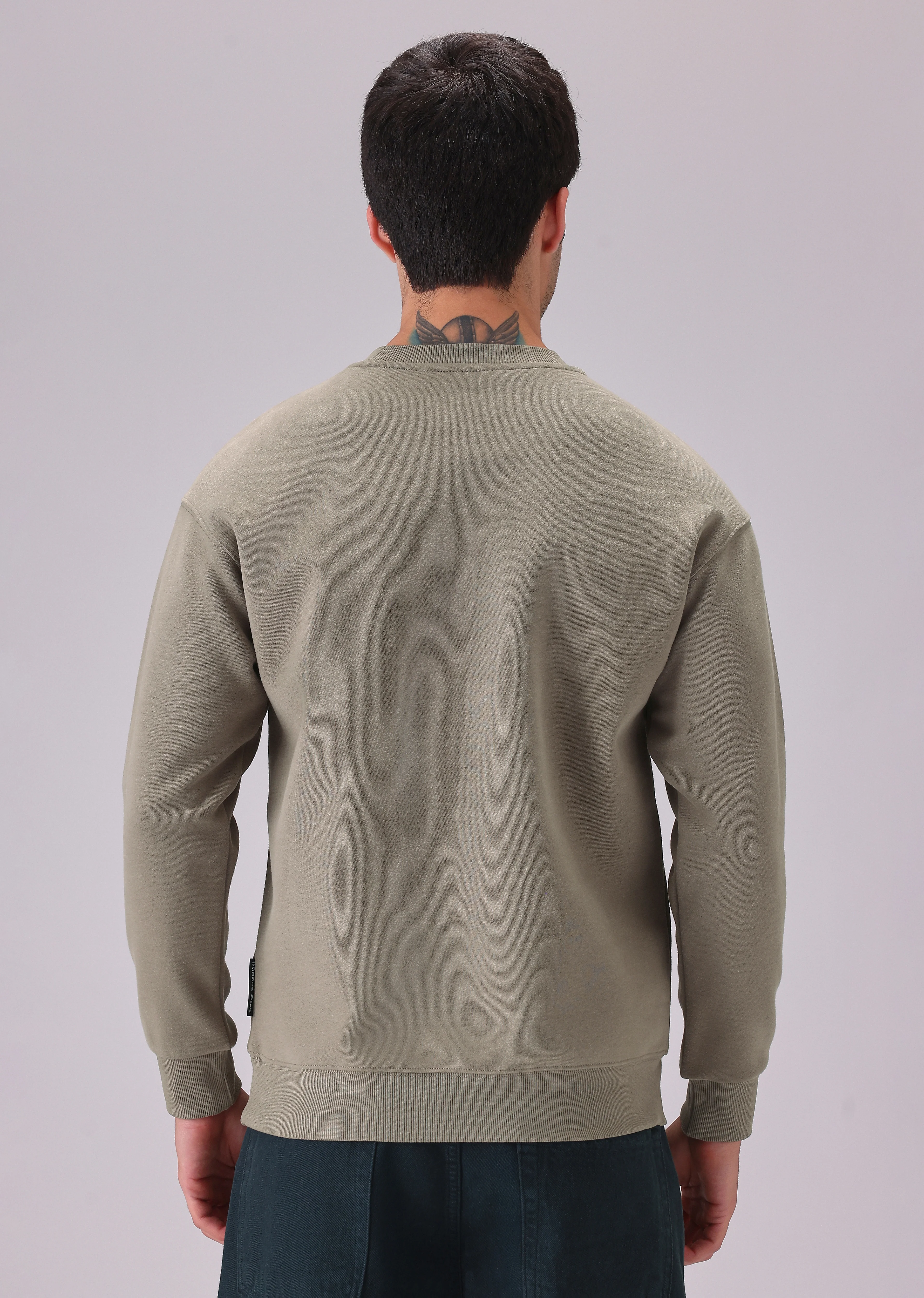 Olive Patch Sweatshirt - Image 2