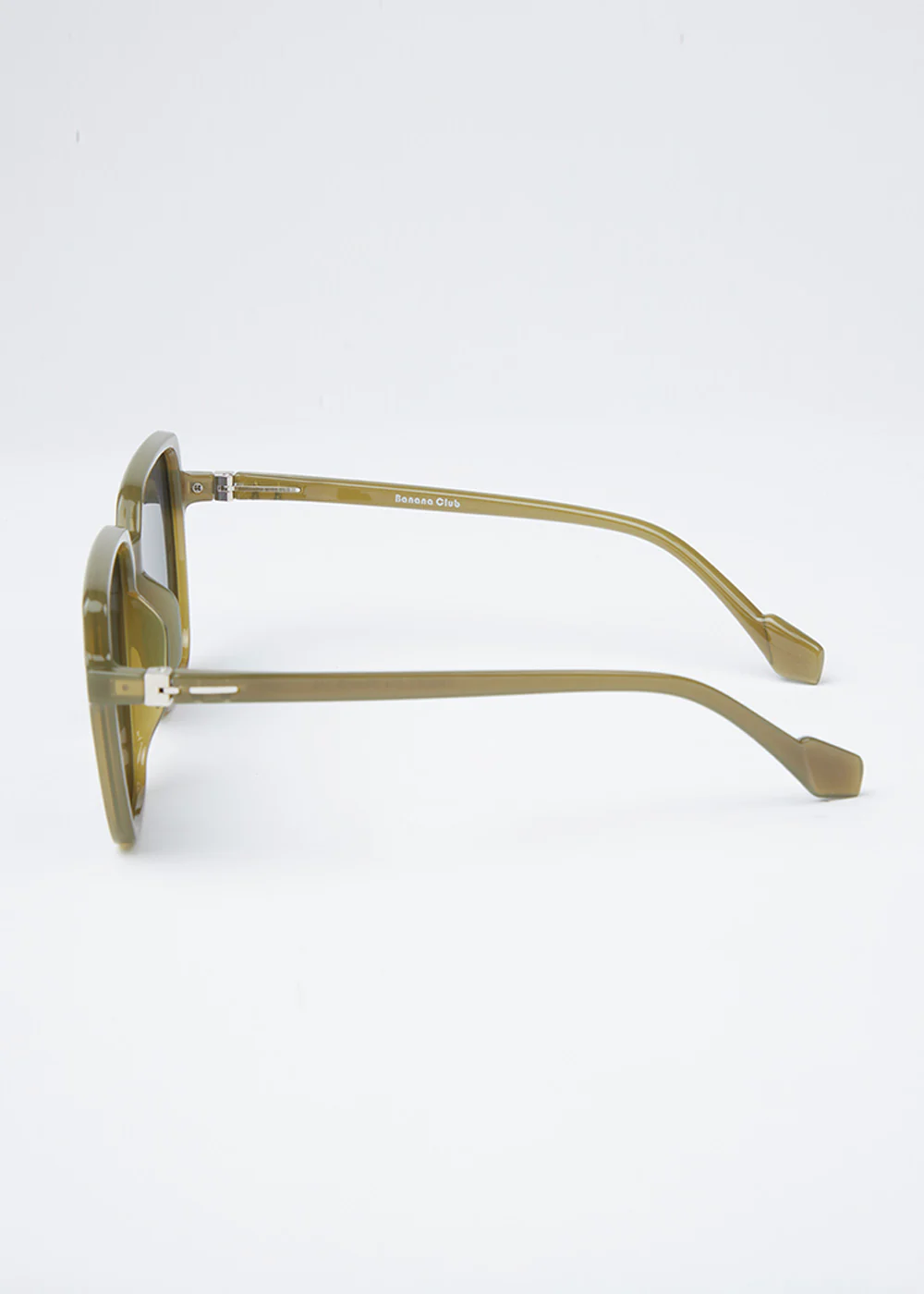 Olive Unisex Square Sunglasses - Image 4