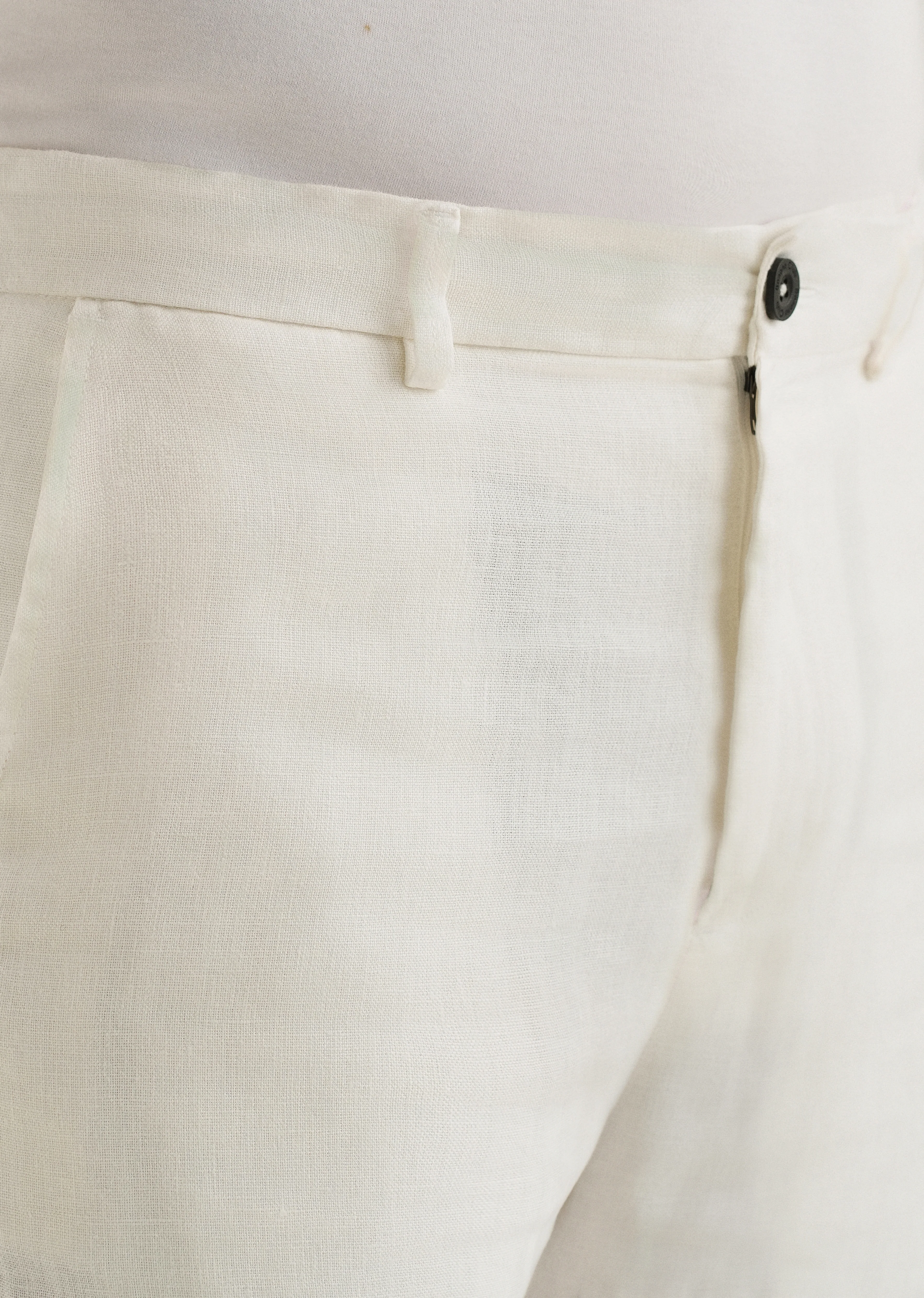 Opal White Linen Pant - Image 5