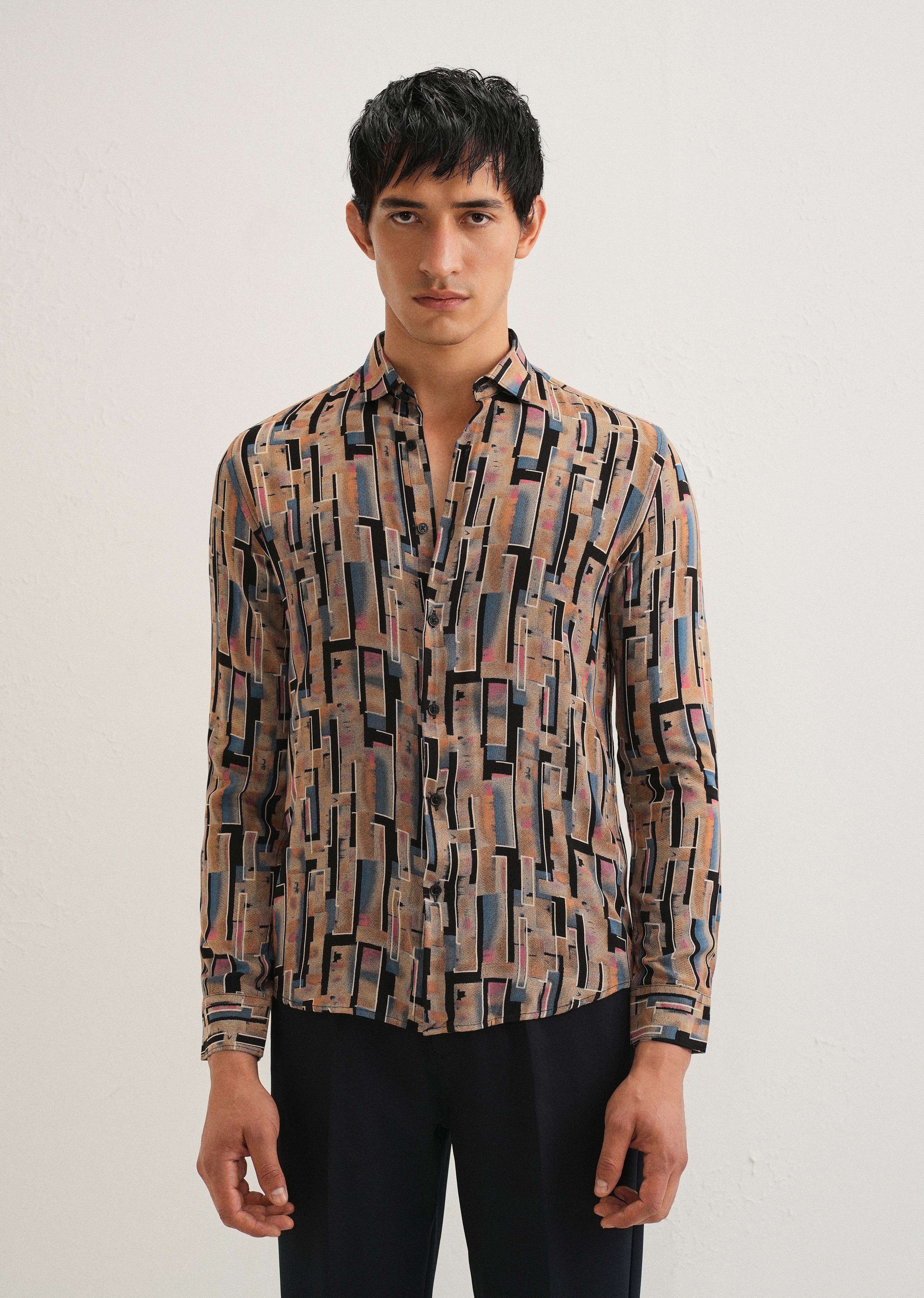 Orange Feather Shirt - Image 3