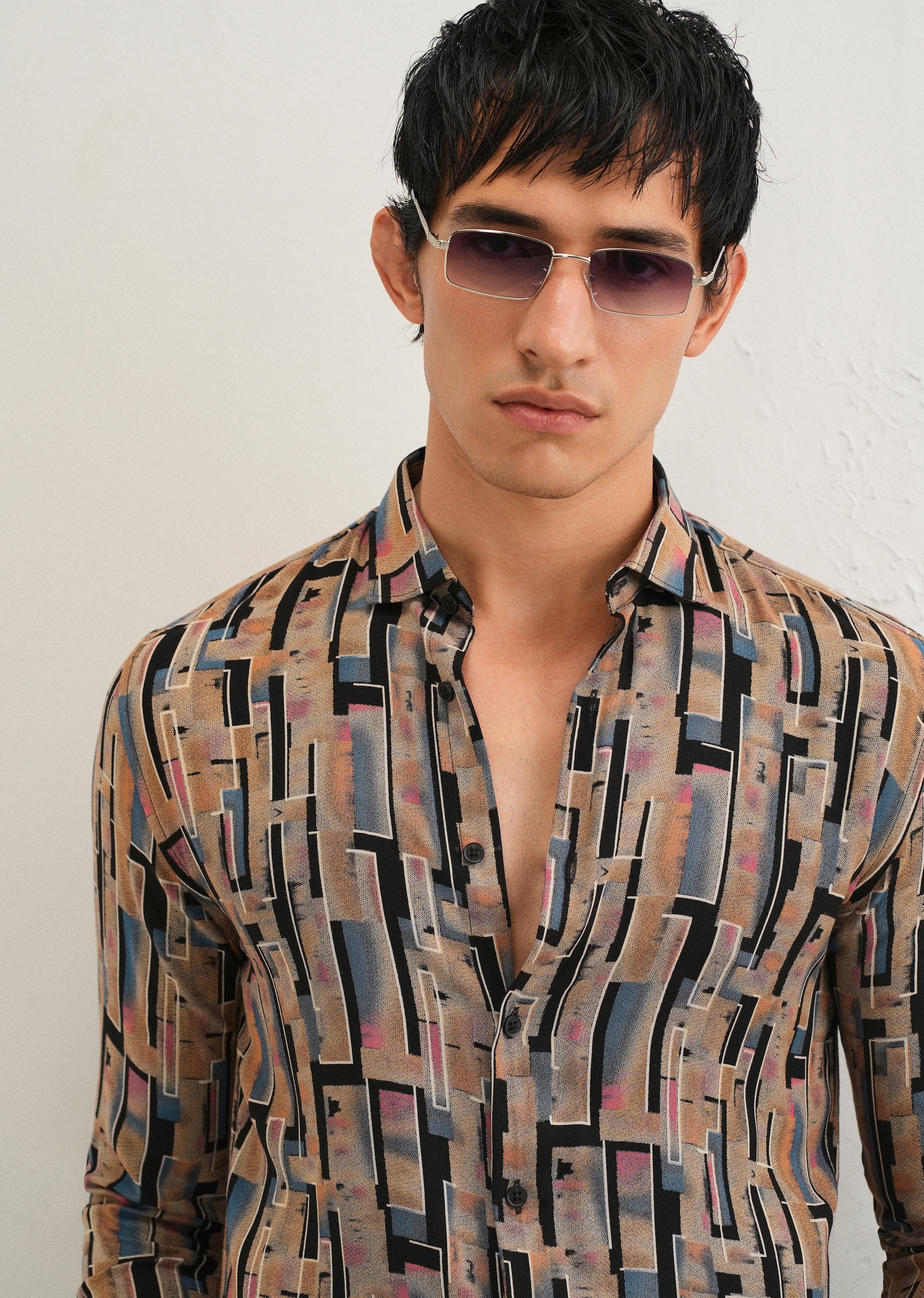 Orange Feather Shirt - Image 5