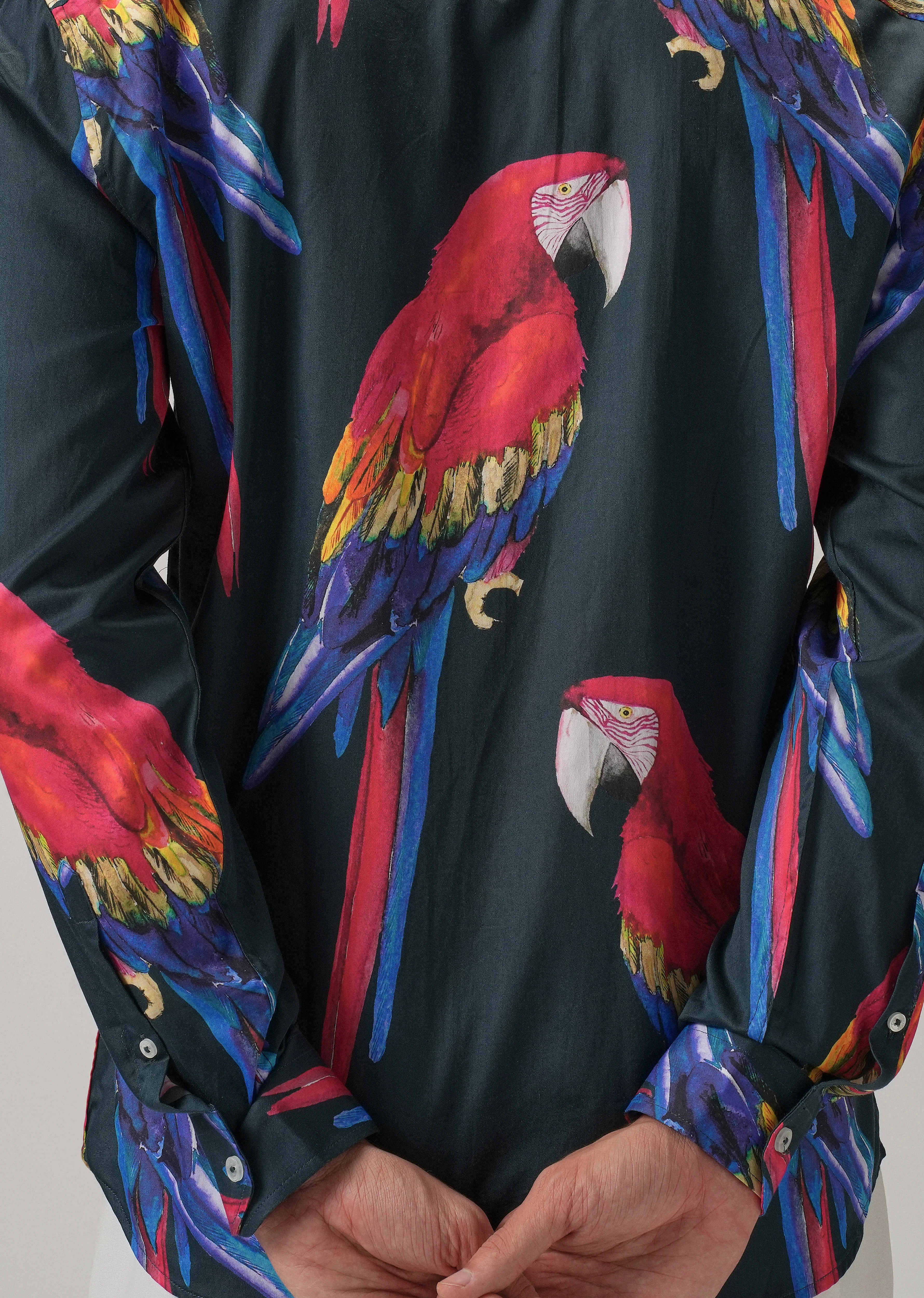 Parrot Motif Shirt - Image 5