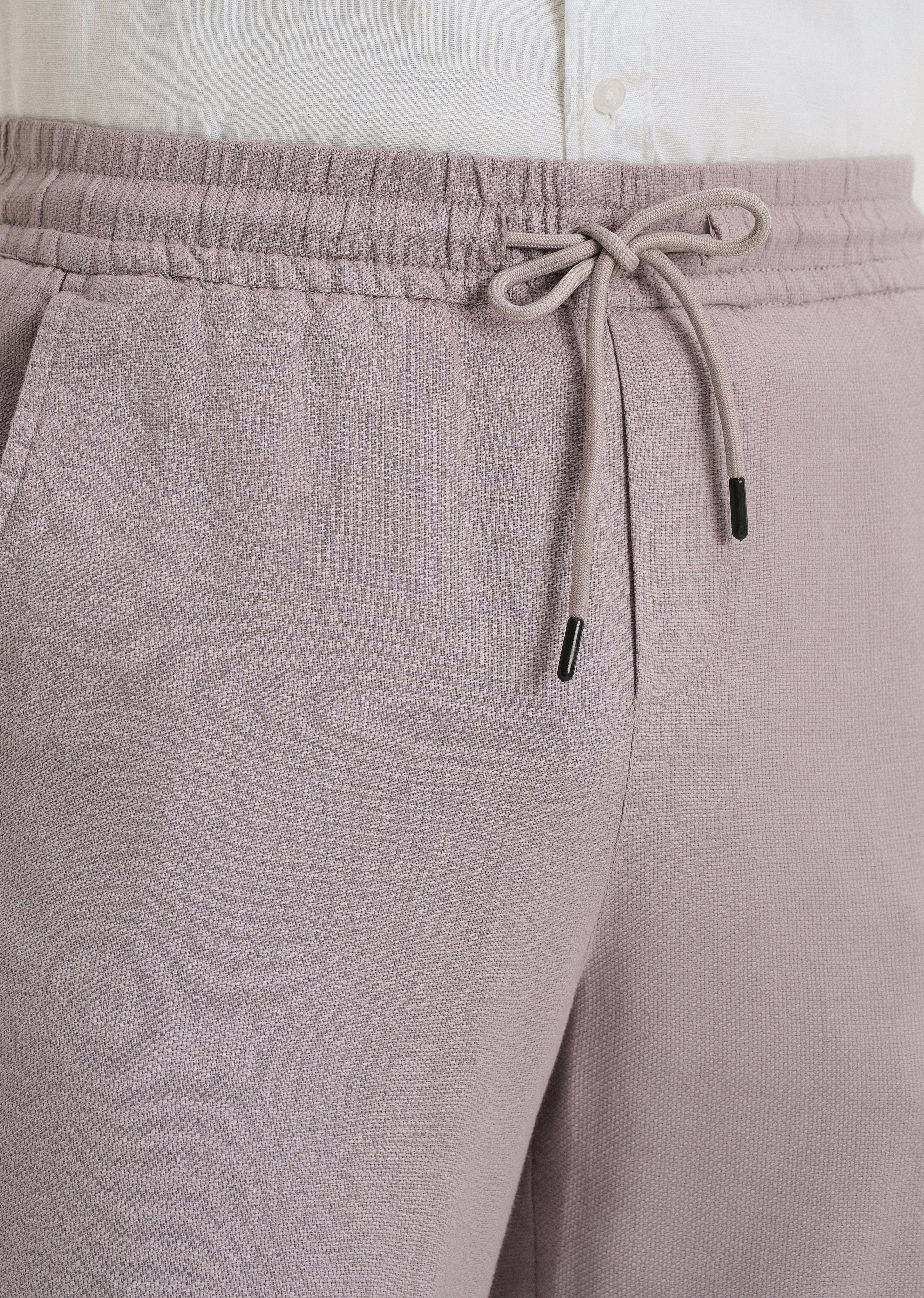Pastel Lavender Textured Pants - Image 5