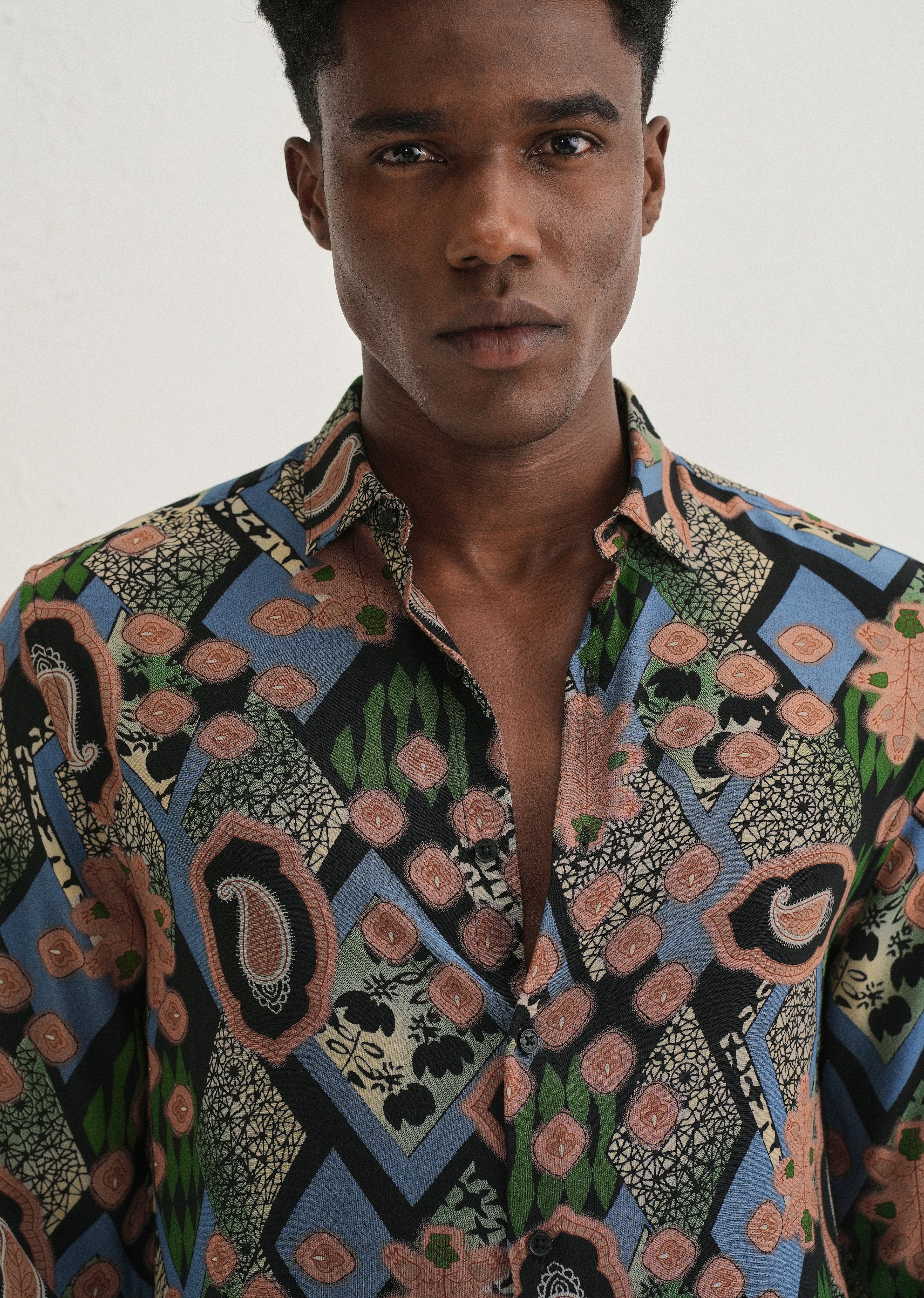 Peach Feather Shirt - Image 2