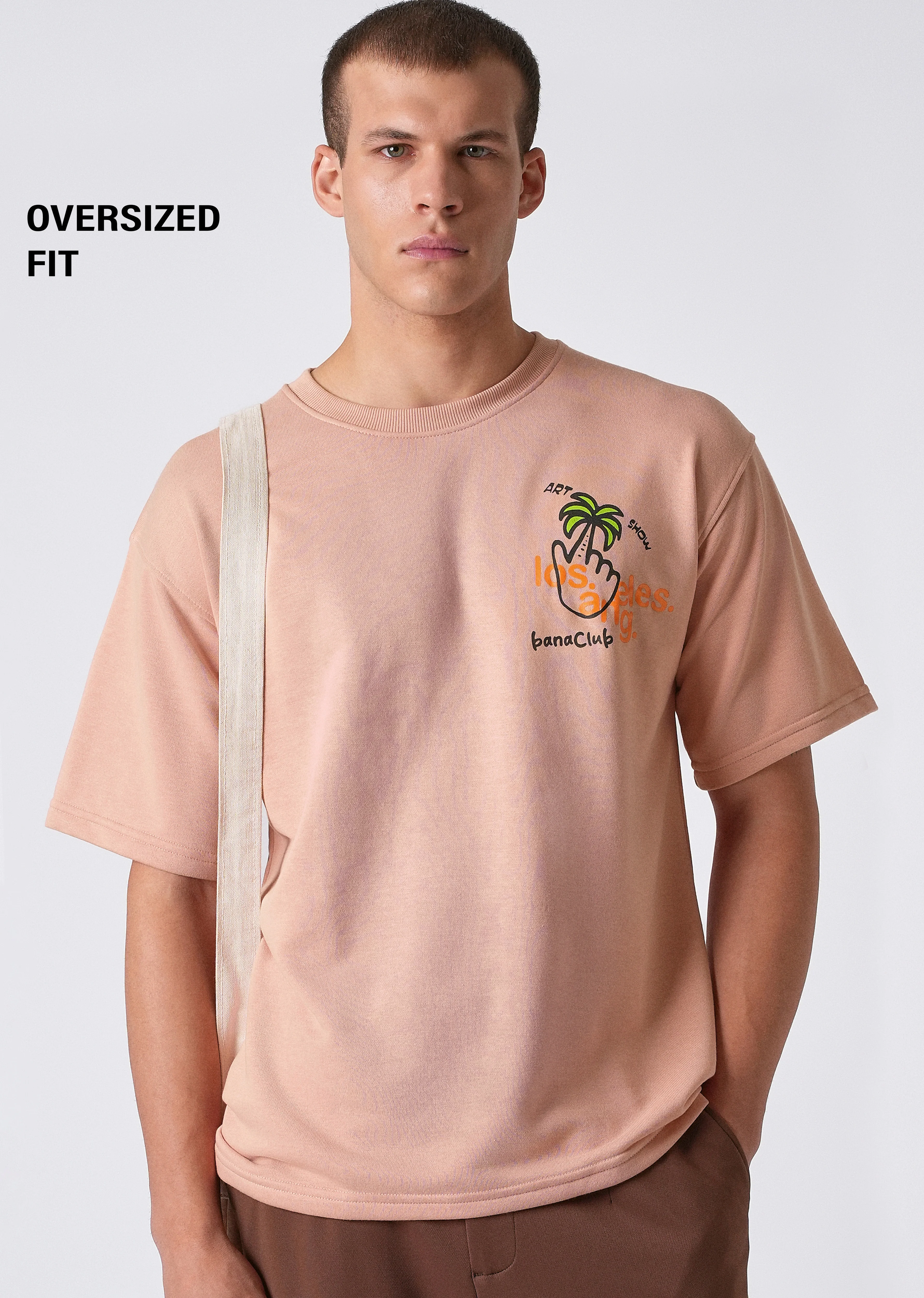 Peach Oversized T-shirt - Image 7