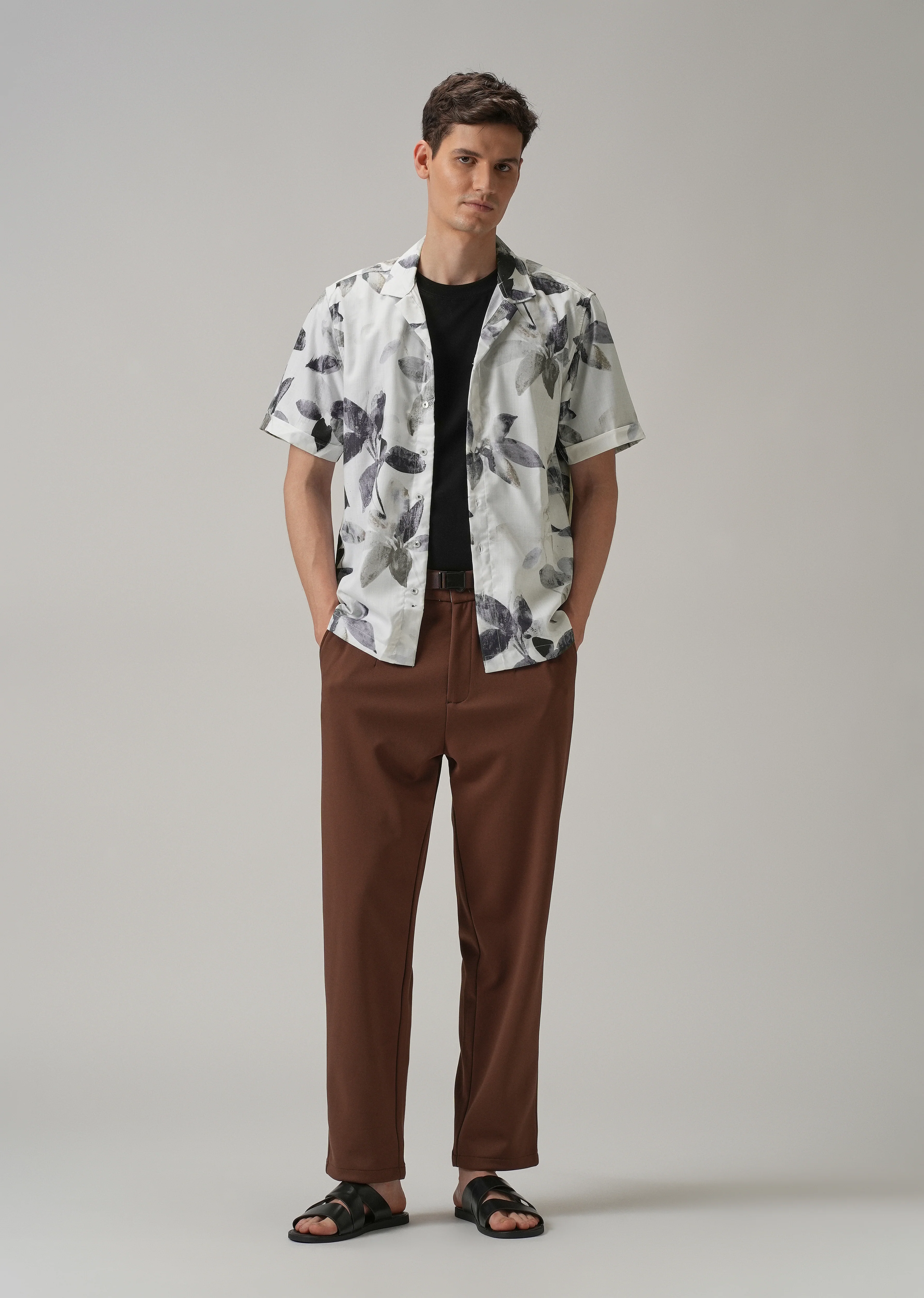 Petal Strewn Half Sleeve Shirt - Image 6