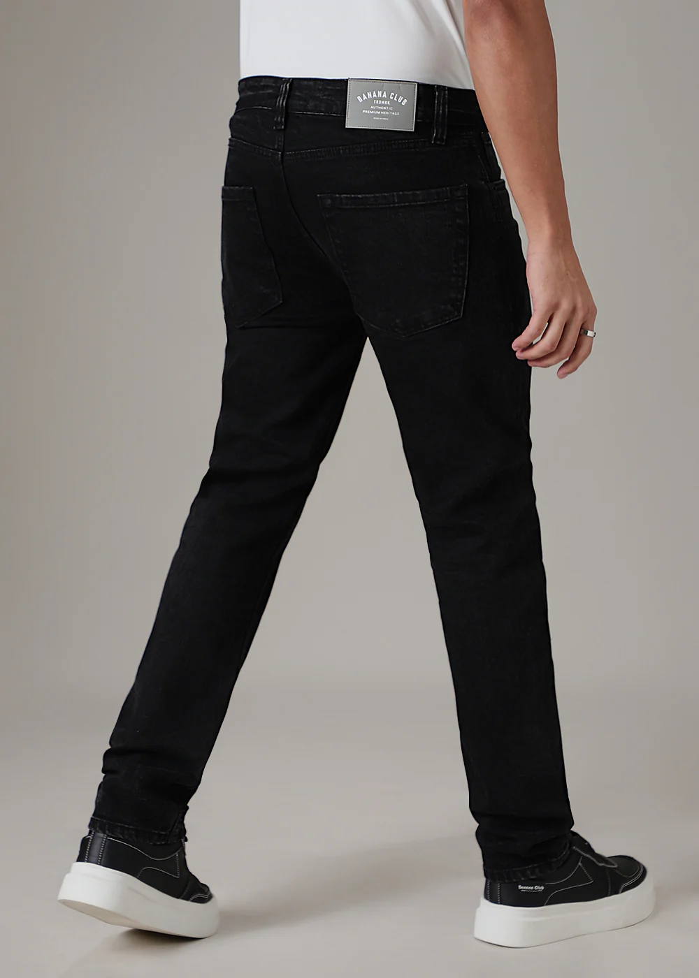Phantom Black Slim Fit Denim - Image 4