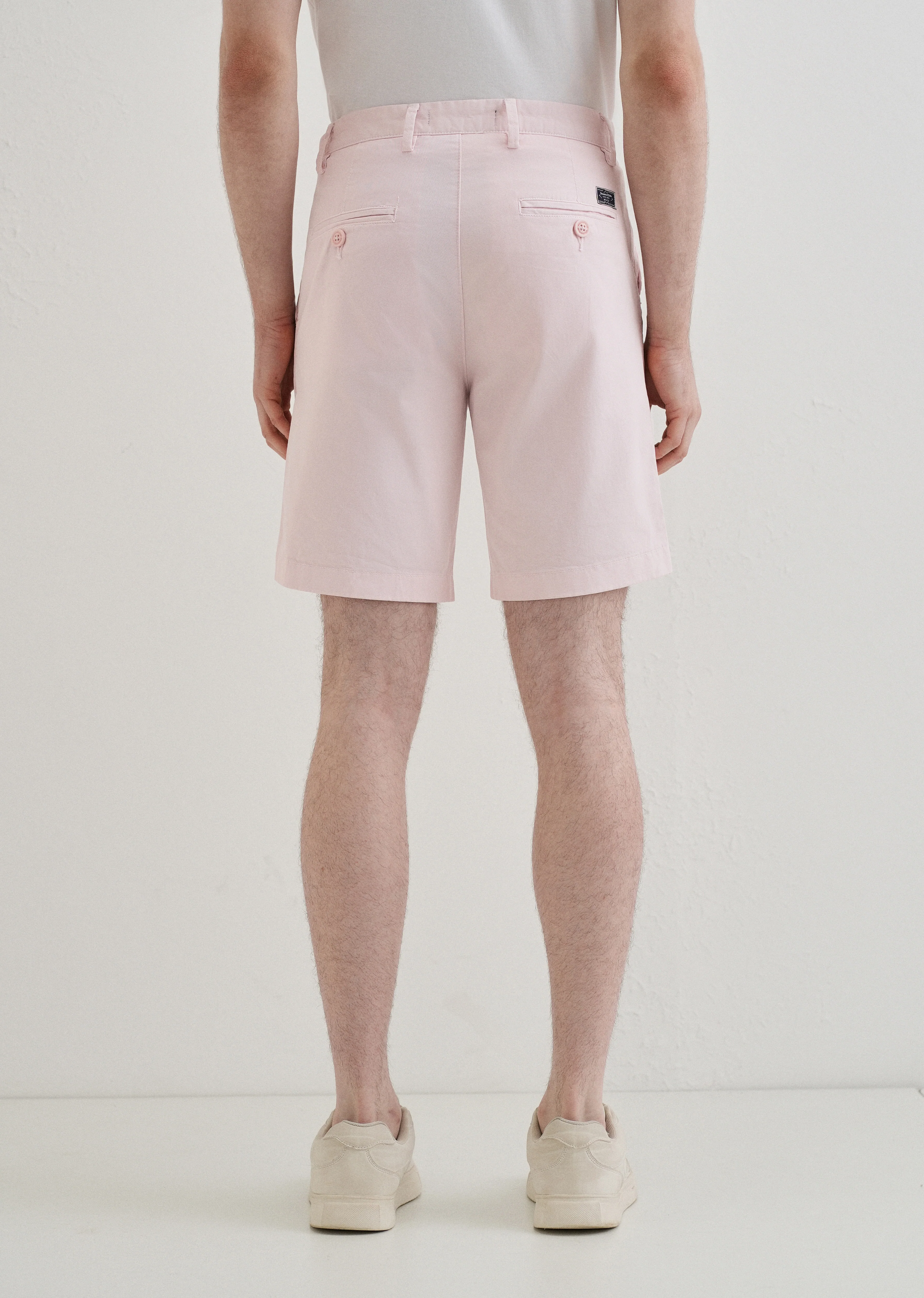 Pink Cotton Shorts - Image 2