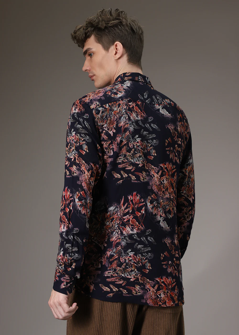 Pink Floral Feather Shirt - Image 4