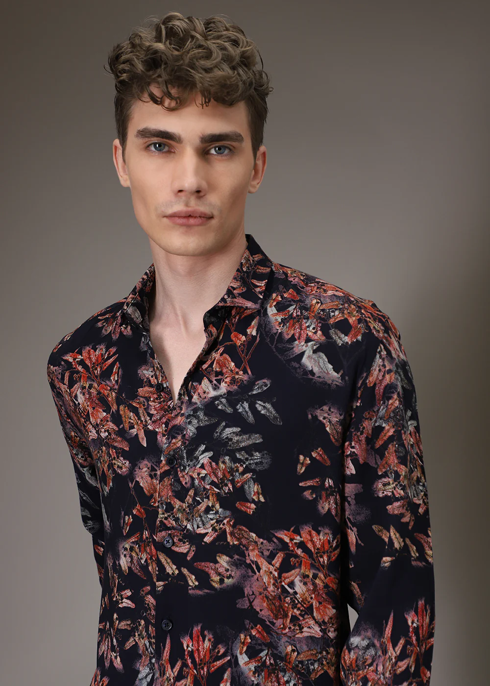 Pink Floral Feather Shirt - Image 7