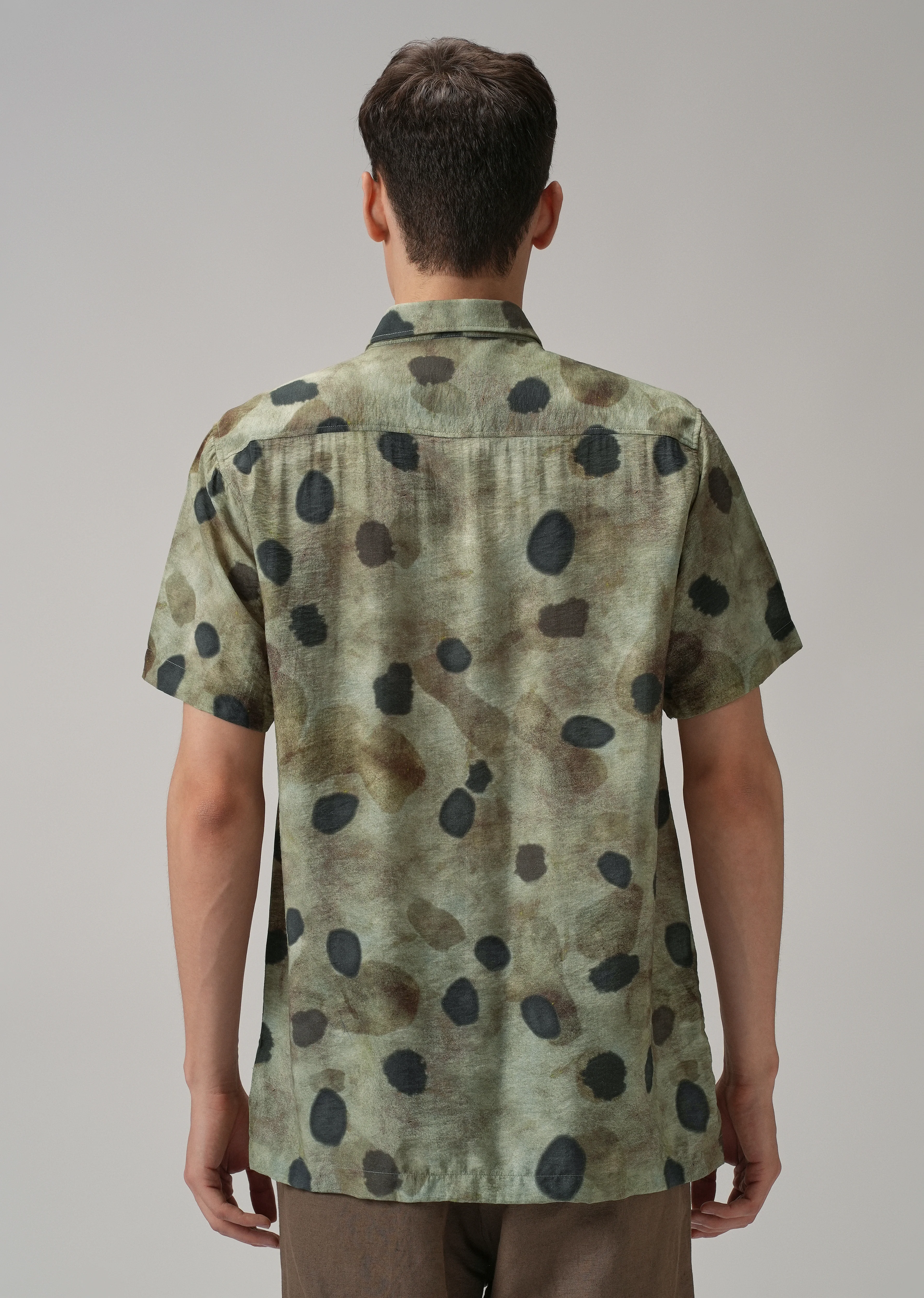 Polka Printed Shirt - Image 2