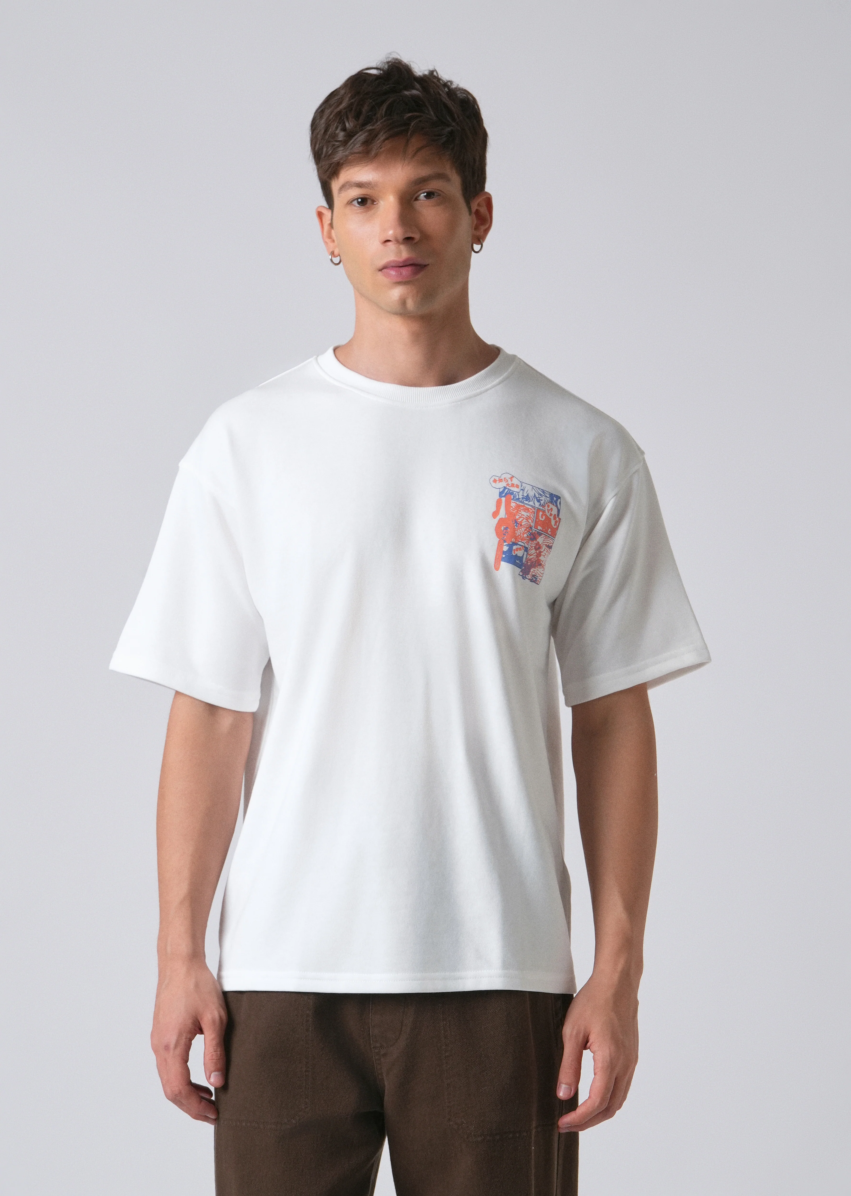 Pure White Oversized T-shirt - Image 3