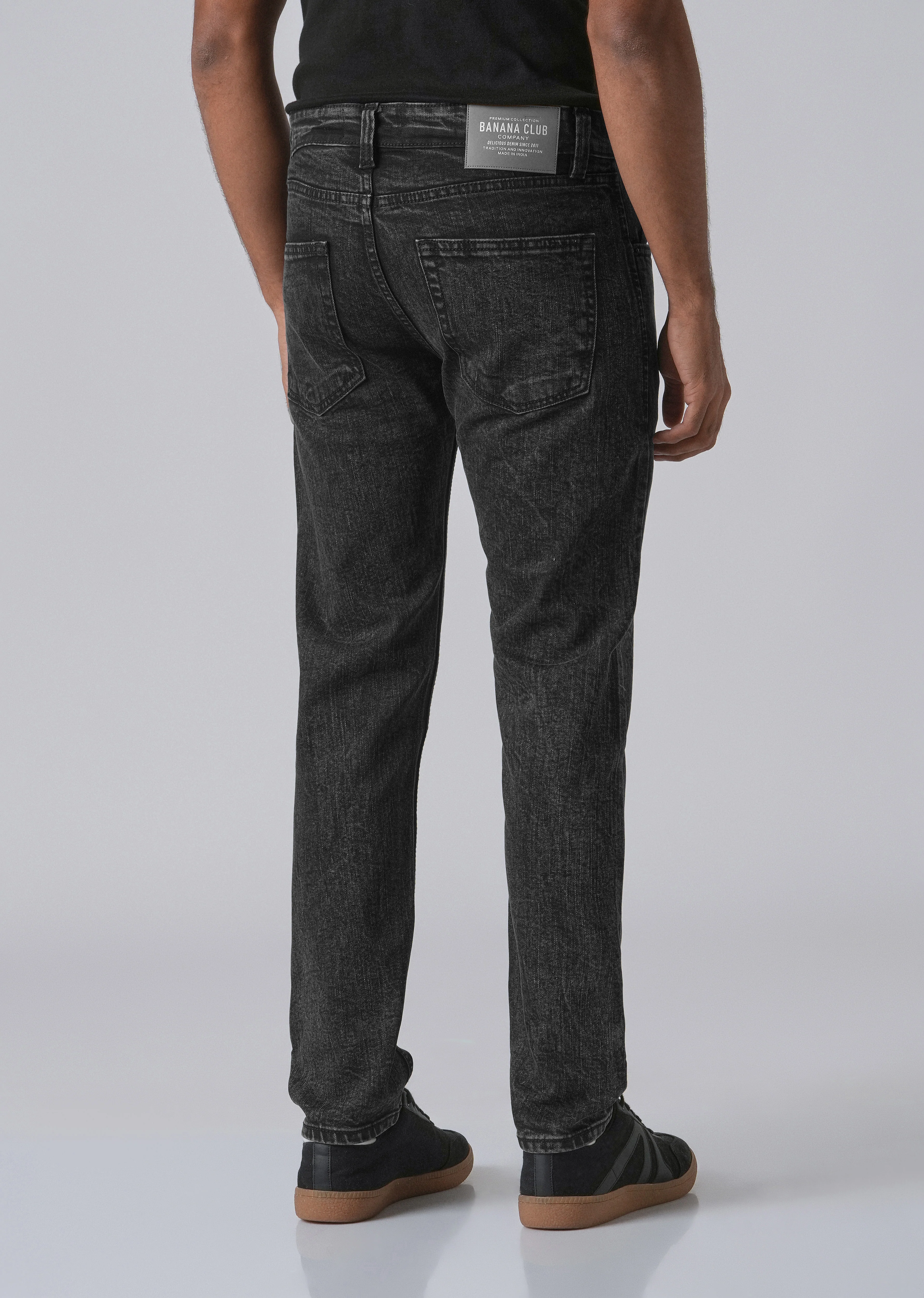 Raven Black Slim Fit Denim - Image 2