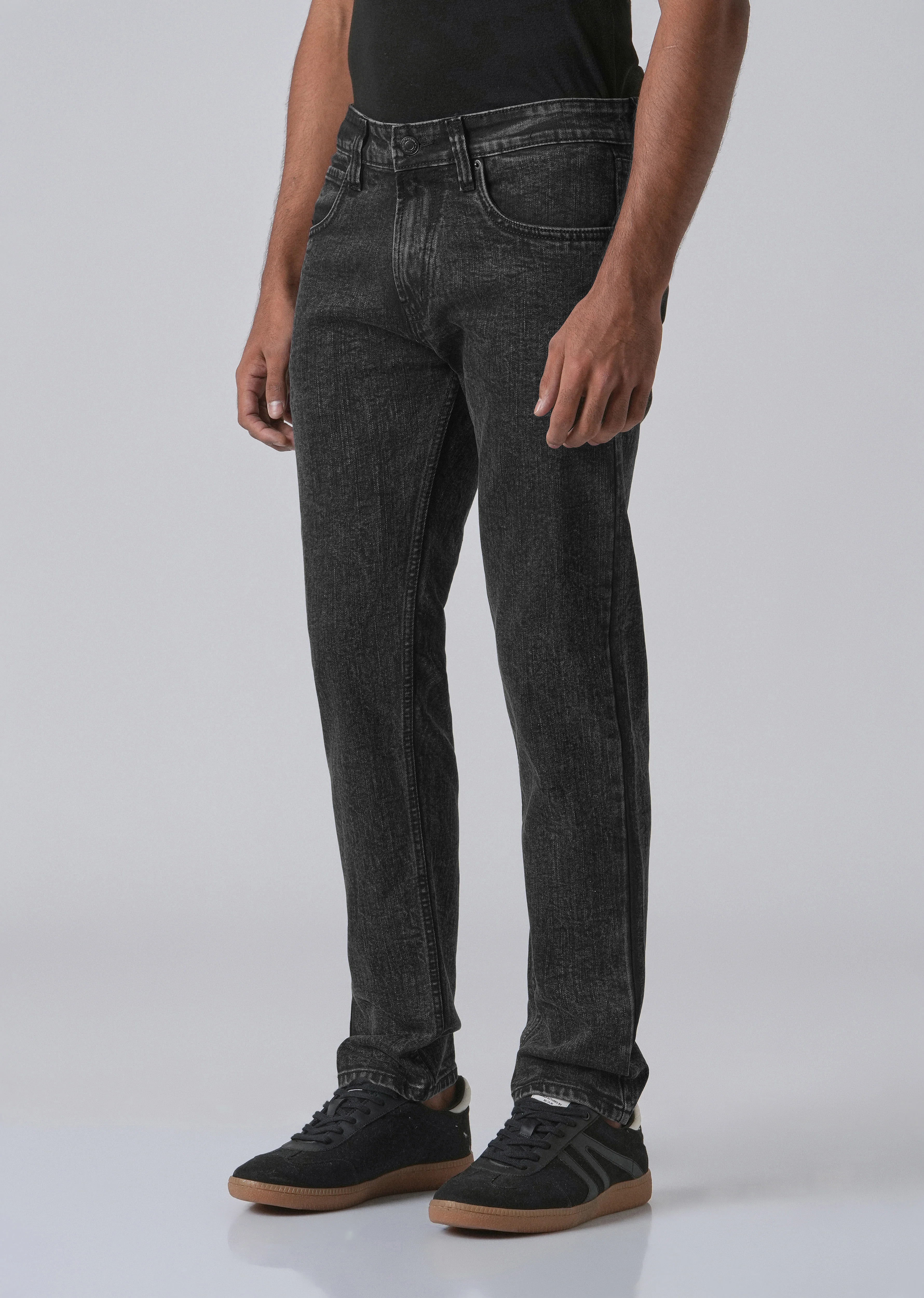 Raven Black Slim Fit Denim - Image 4