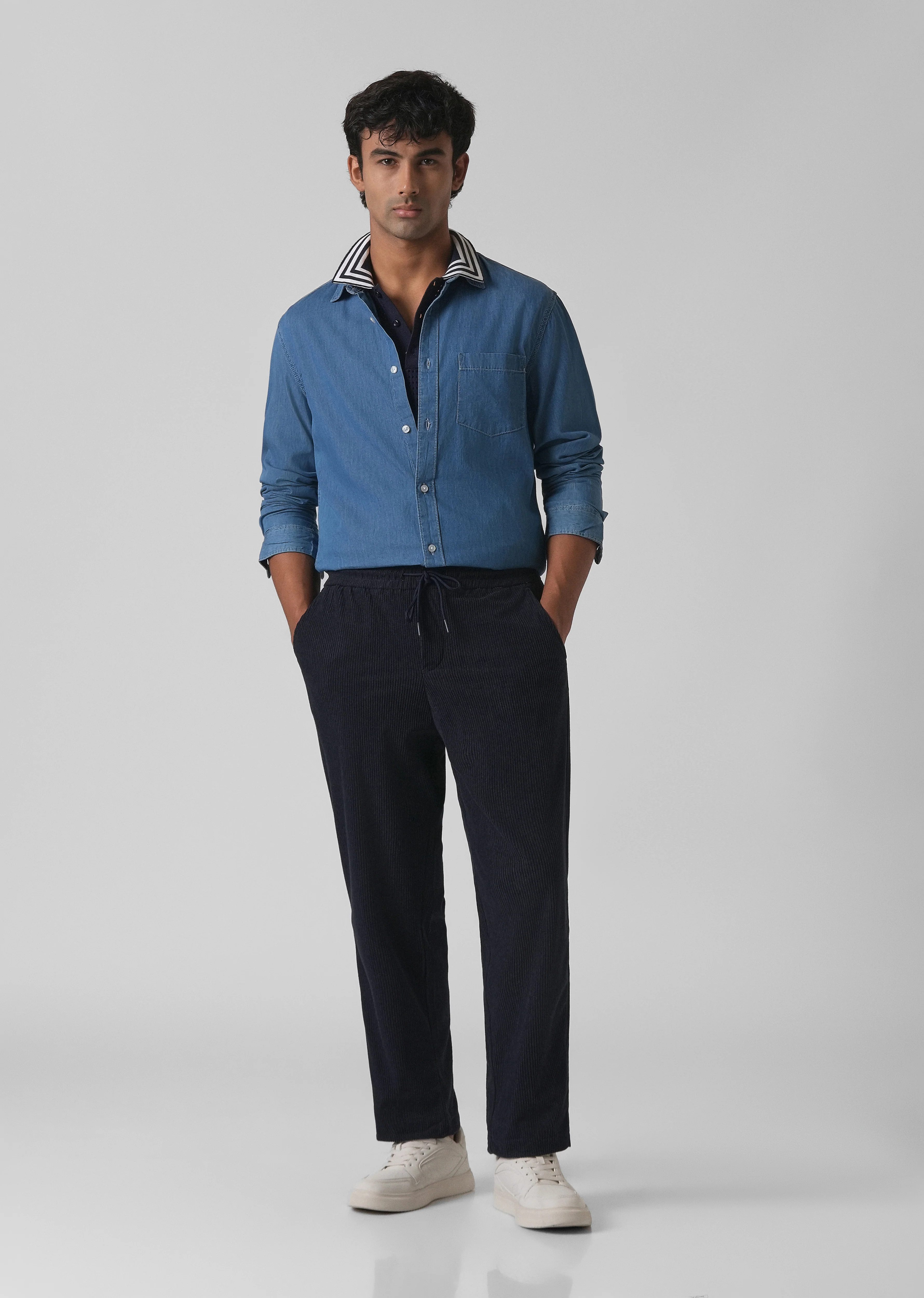 Royal Blue Corduroy Pants - Image 6