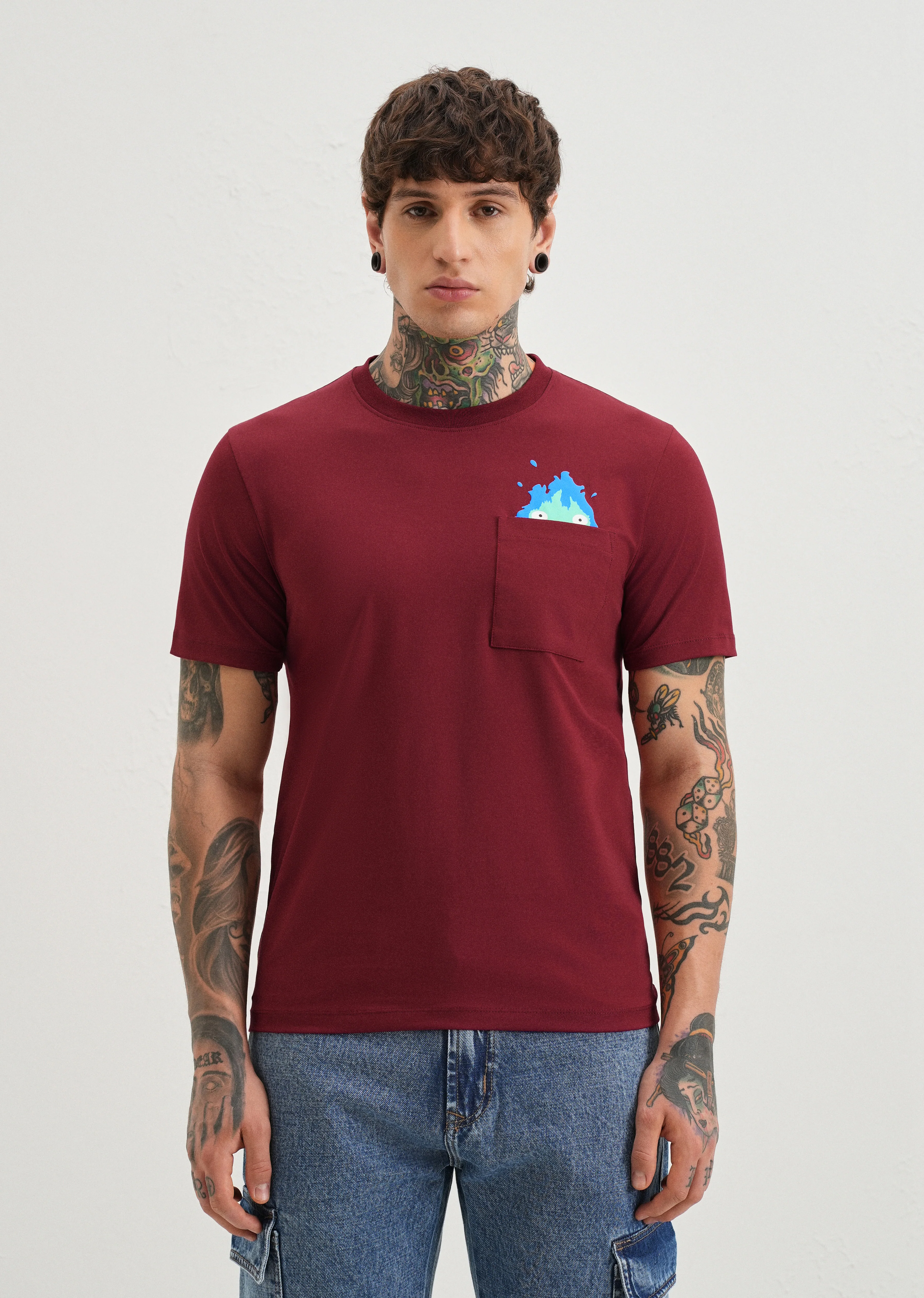 Ruby Maroon T-Shirt - Image 3
