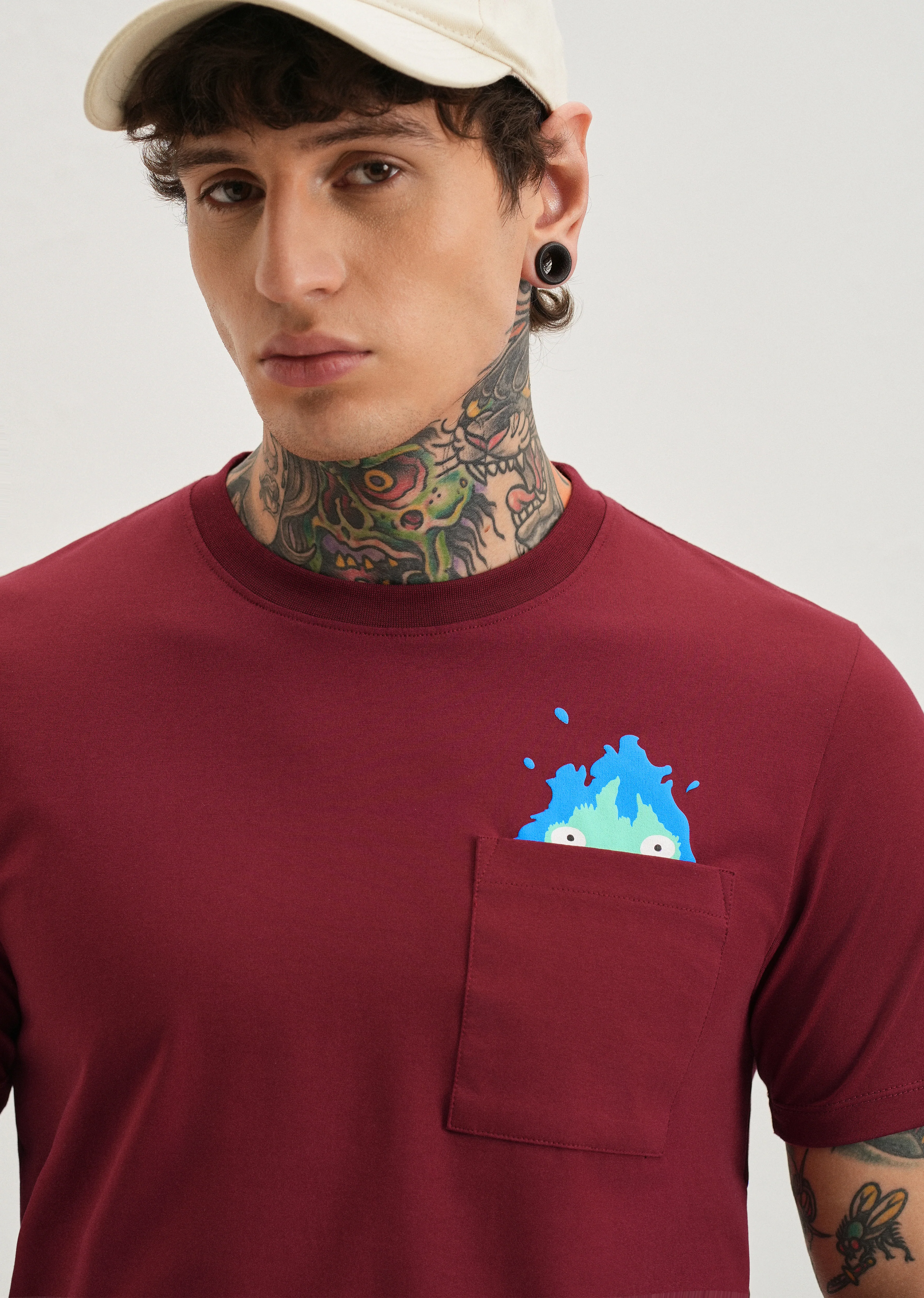 Ruby Maroon T-Shirt - Image 5