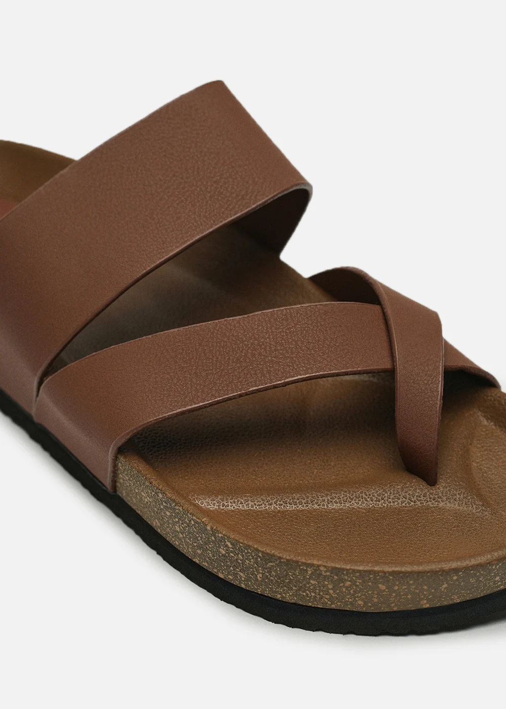 Rust Classic Criss-Cross Comfort Sandals - Image 2