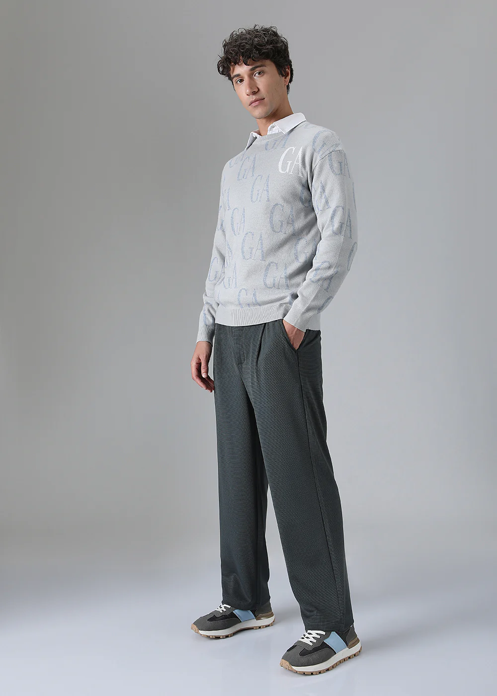 Sable Grey Korean Pants - Image 7