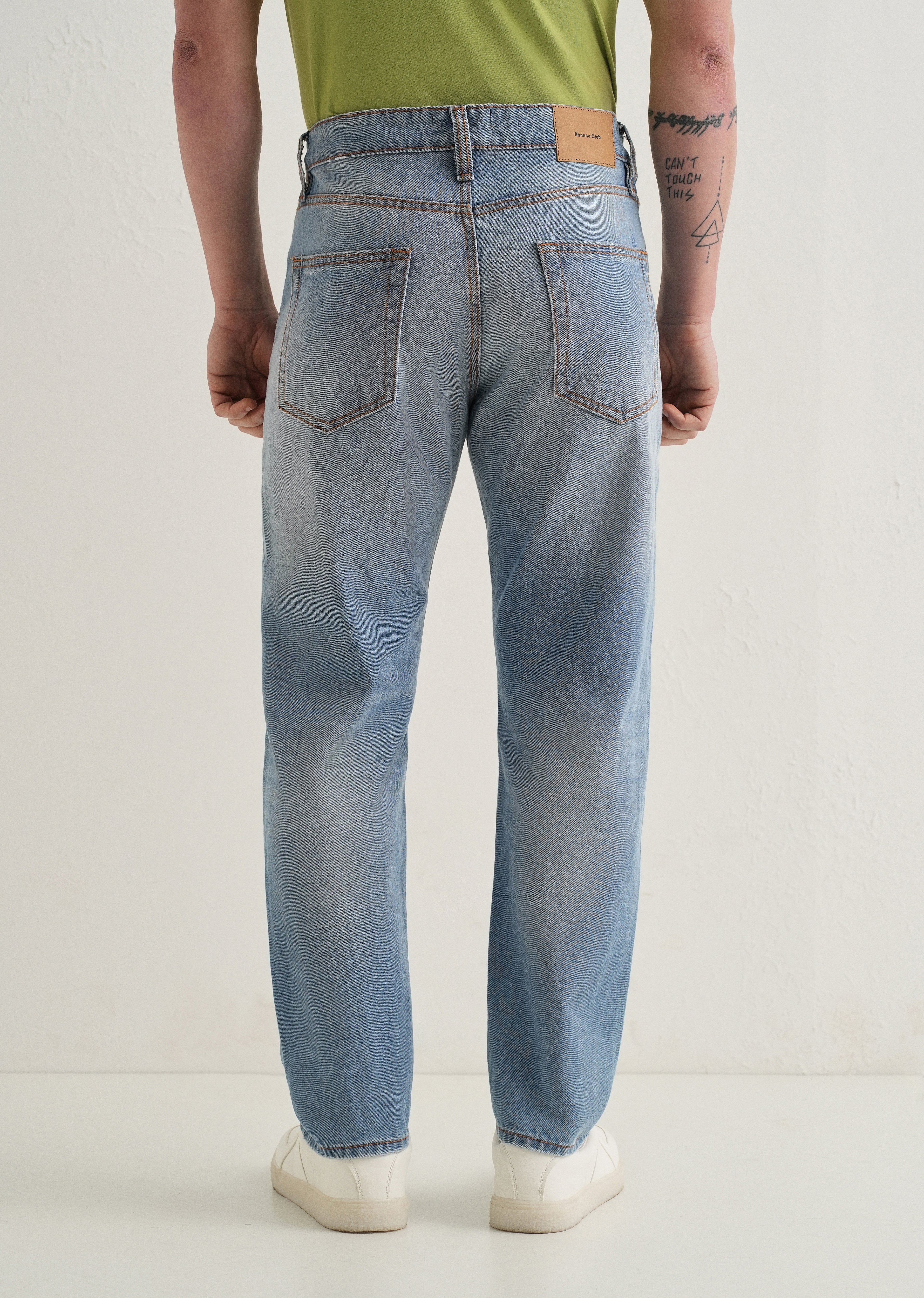 Sea Blue Slim fit Jeans - Image 2