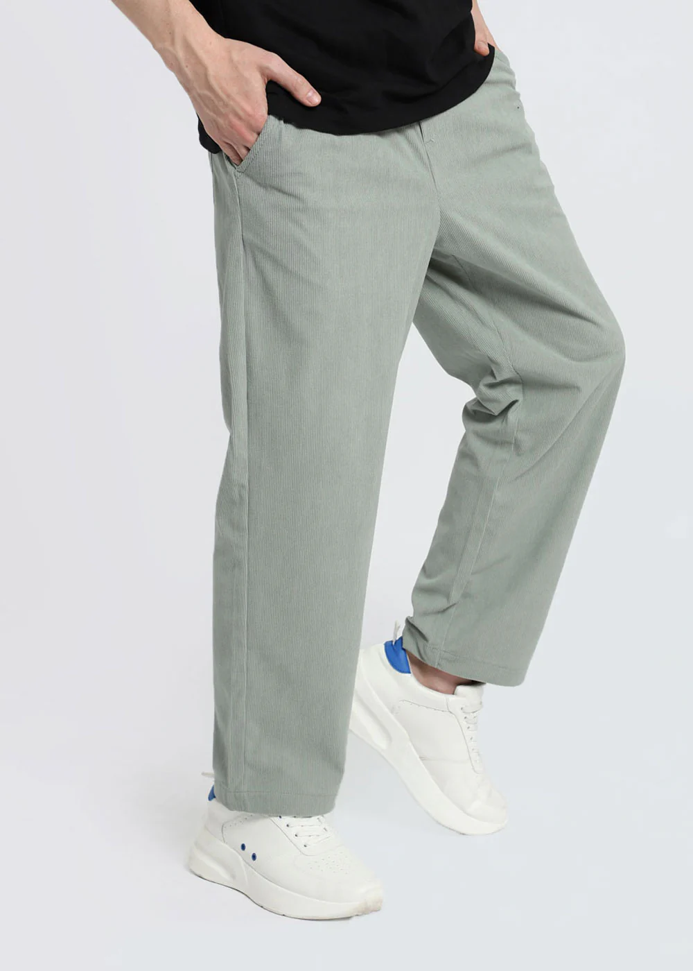 Seafoam Green Corduroy Pant - Image 7