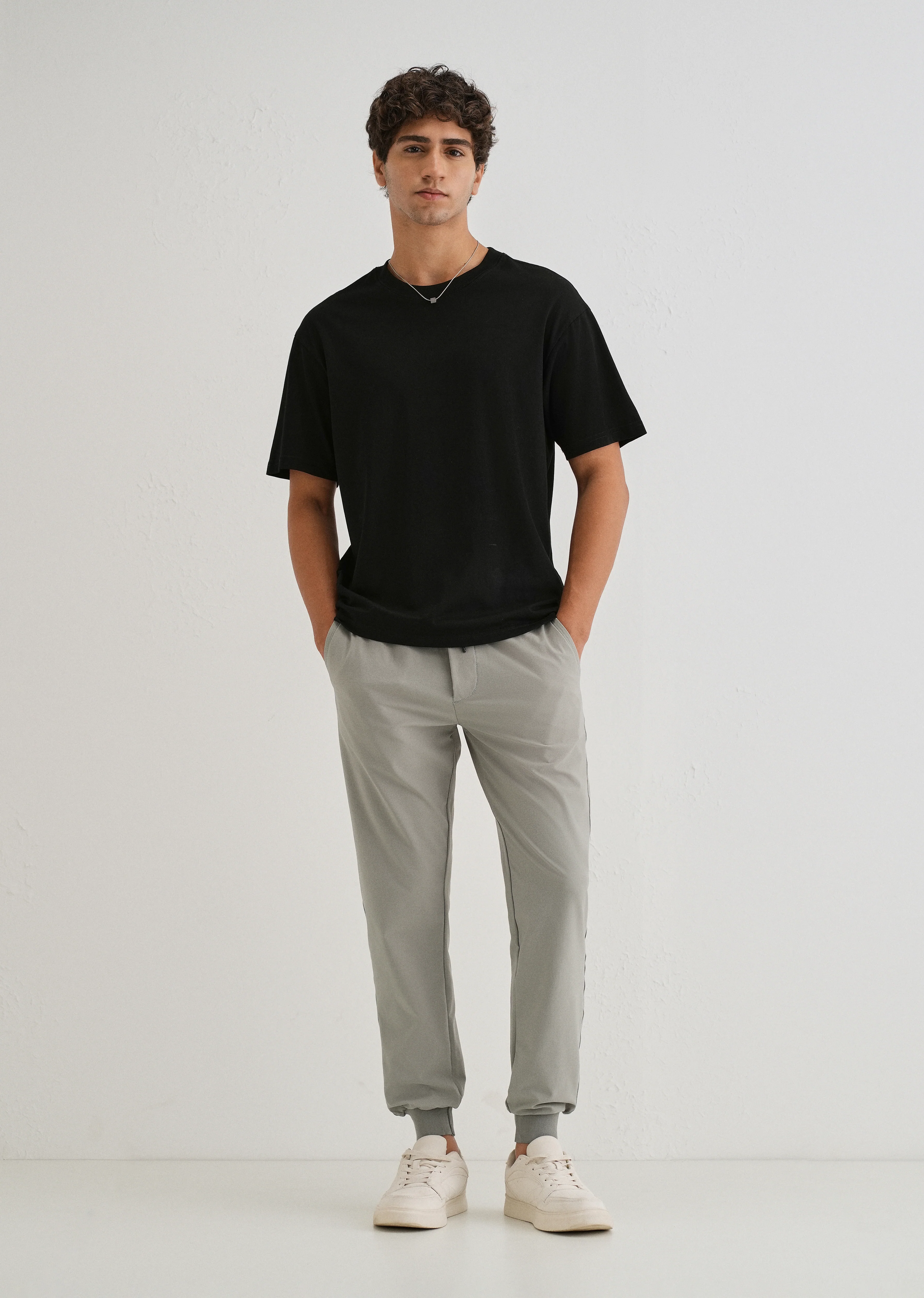 Silver Gray Jogger - Image 6