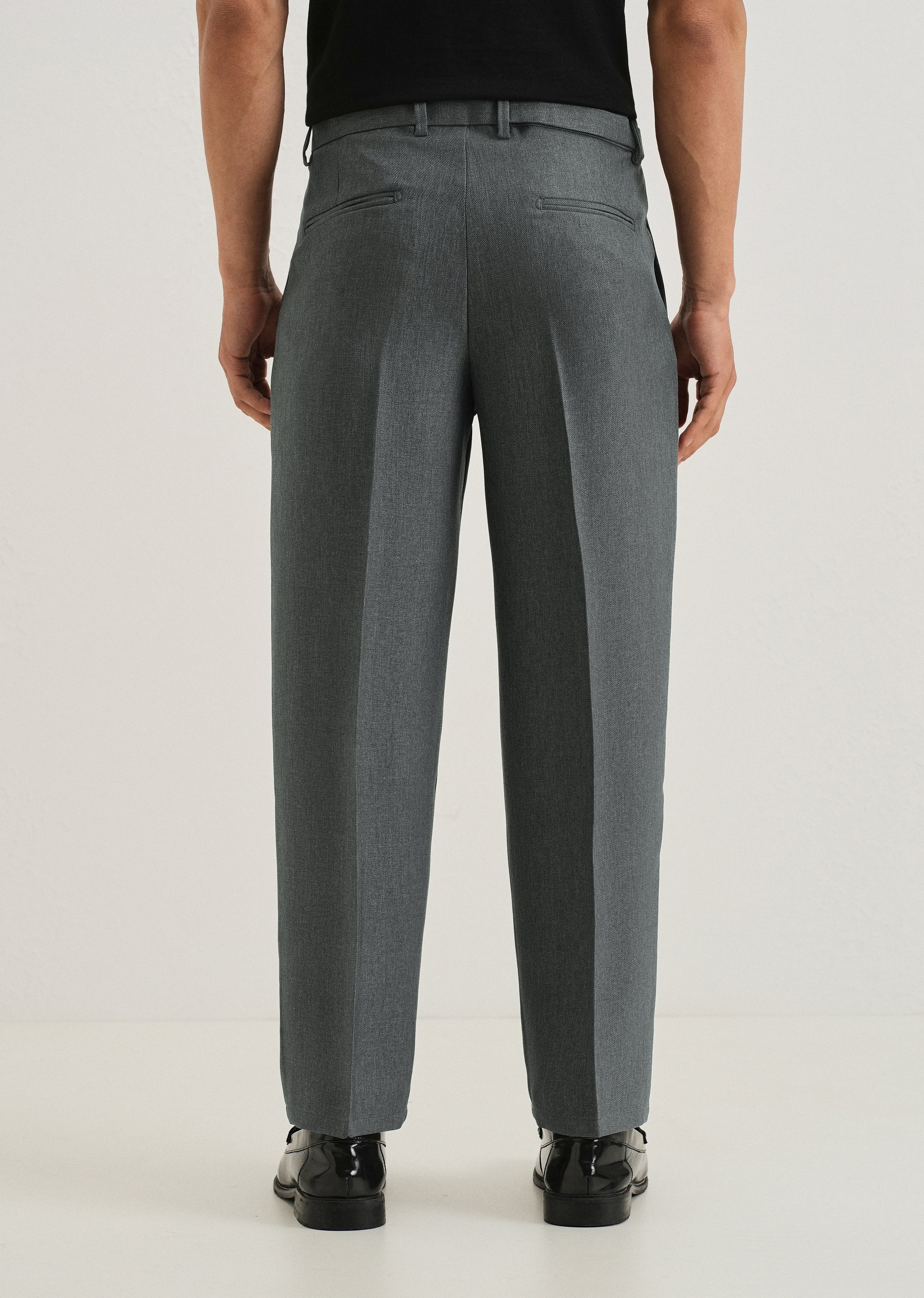 Silver Grey Gurkha Pant - Image 2