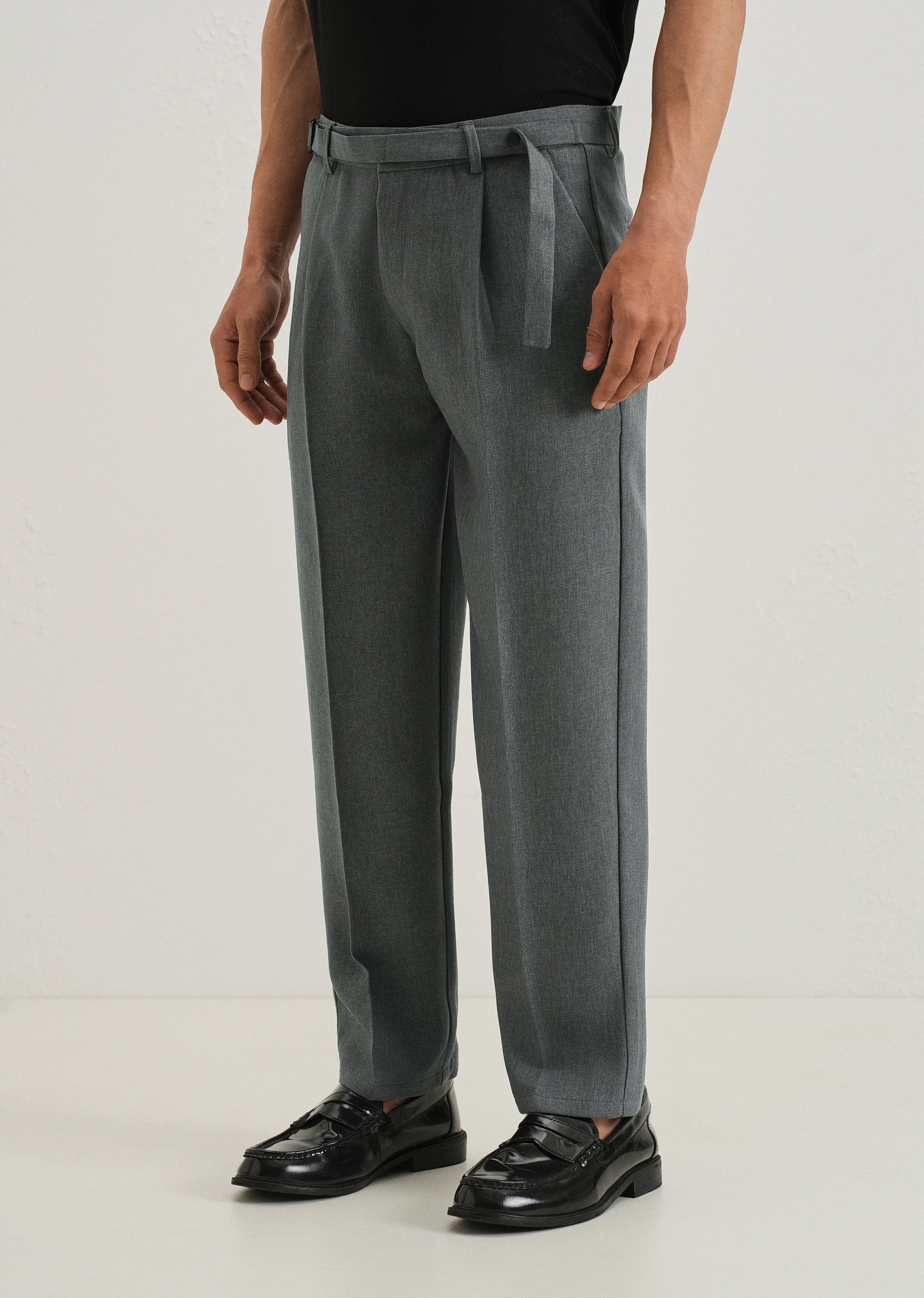 Silver Grey Gurkha Pant - Image 4