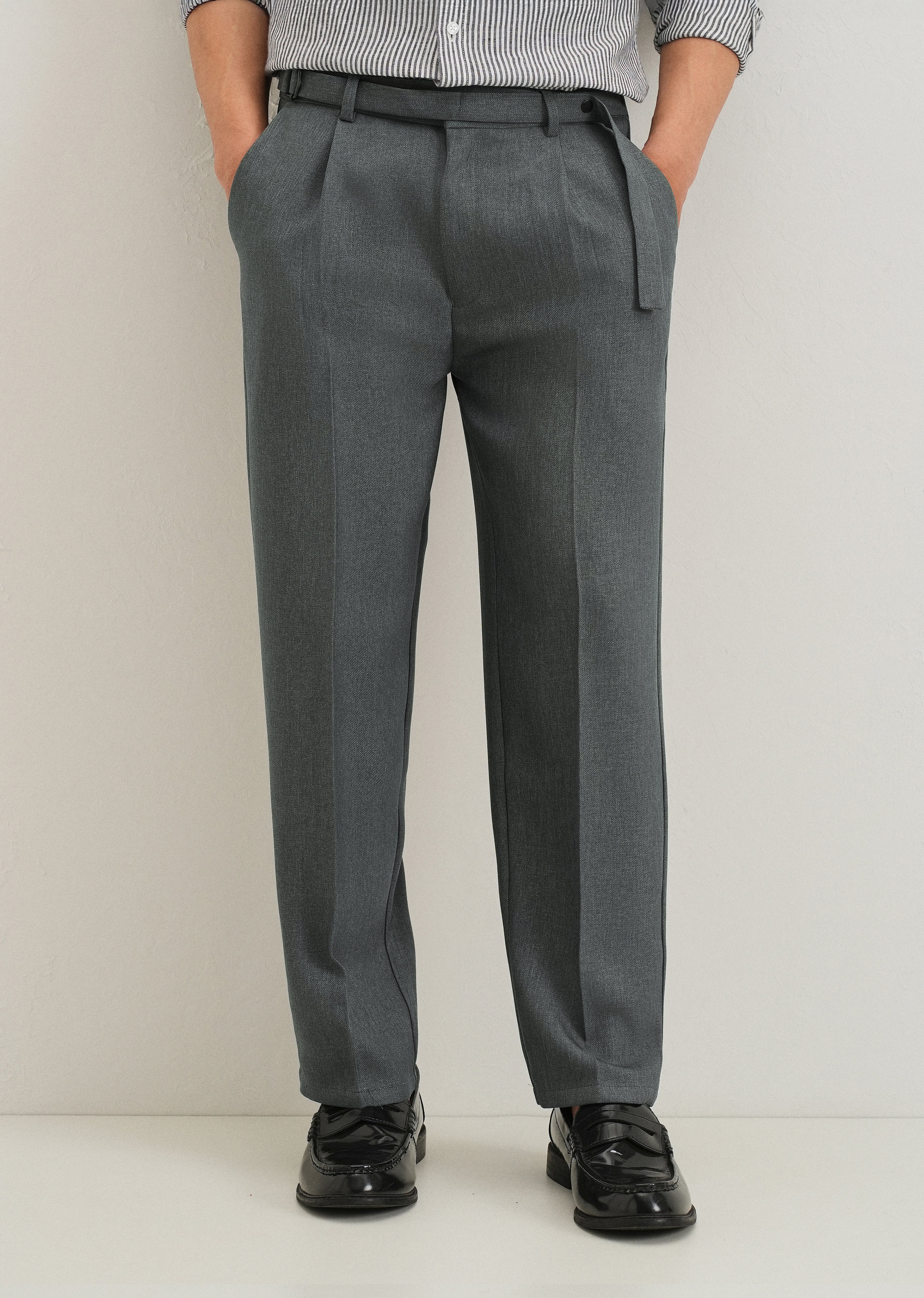 Silver Grey Gurkha Pant - Image 7