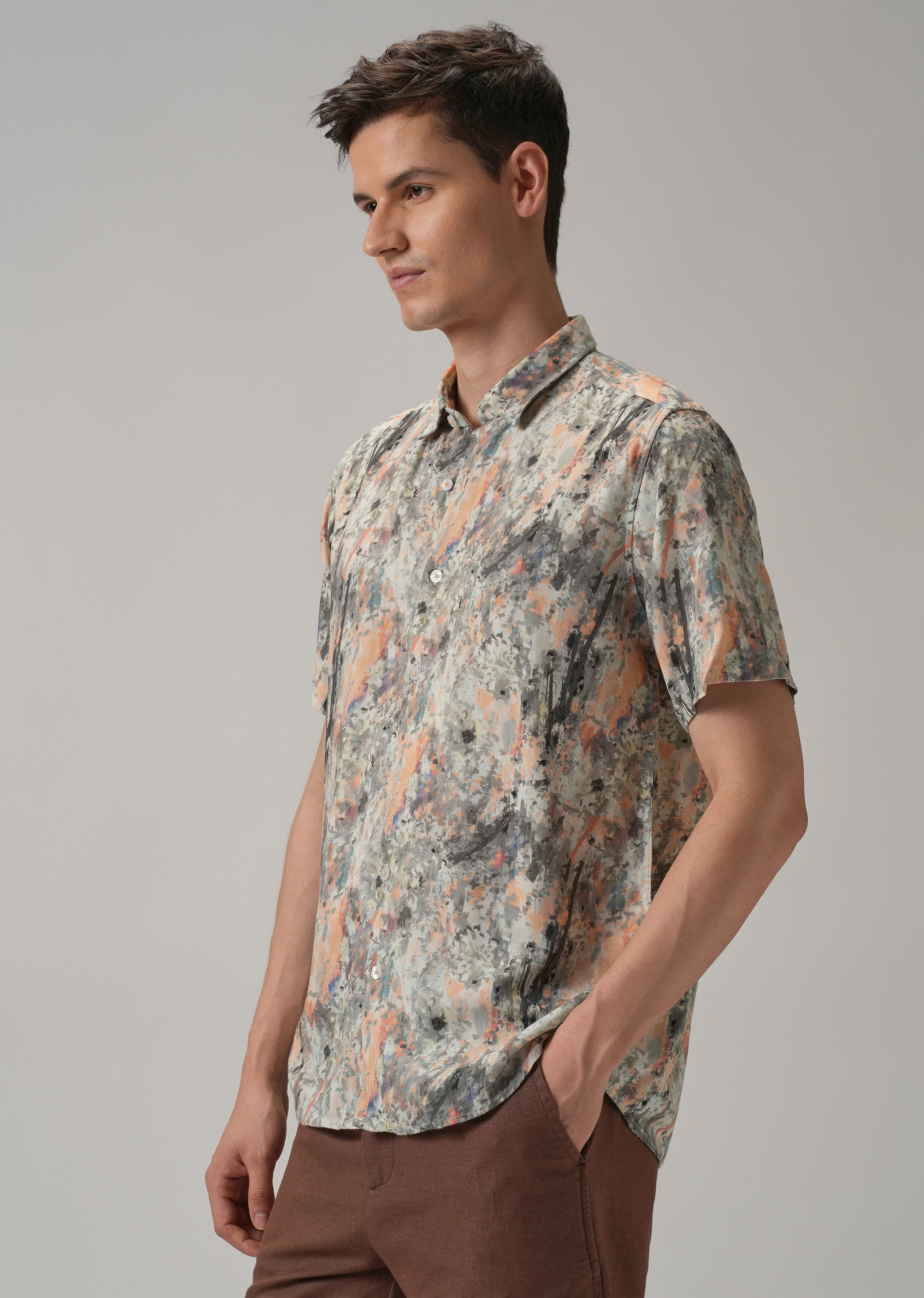 Smear Half Sleeve shirt - Image 4