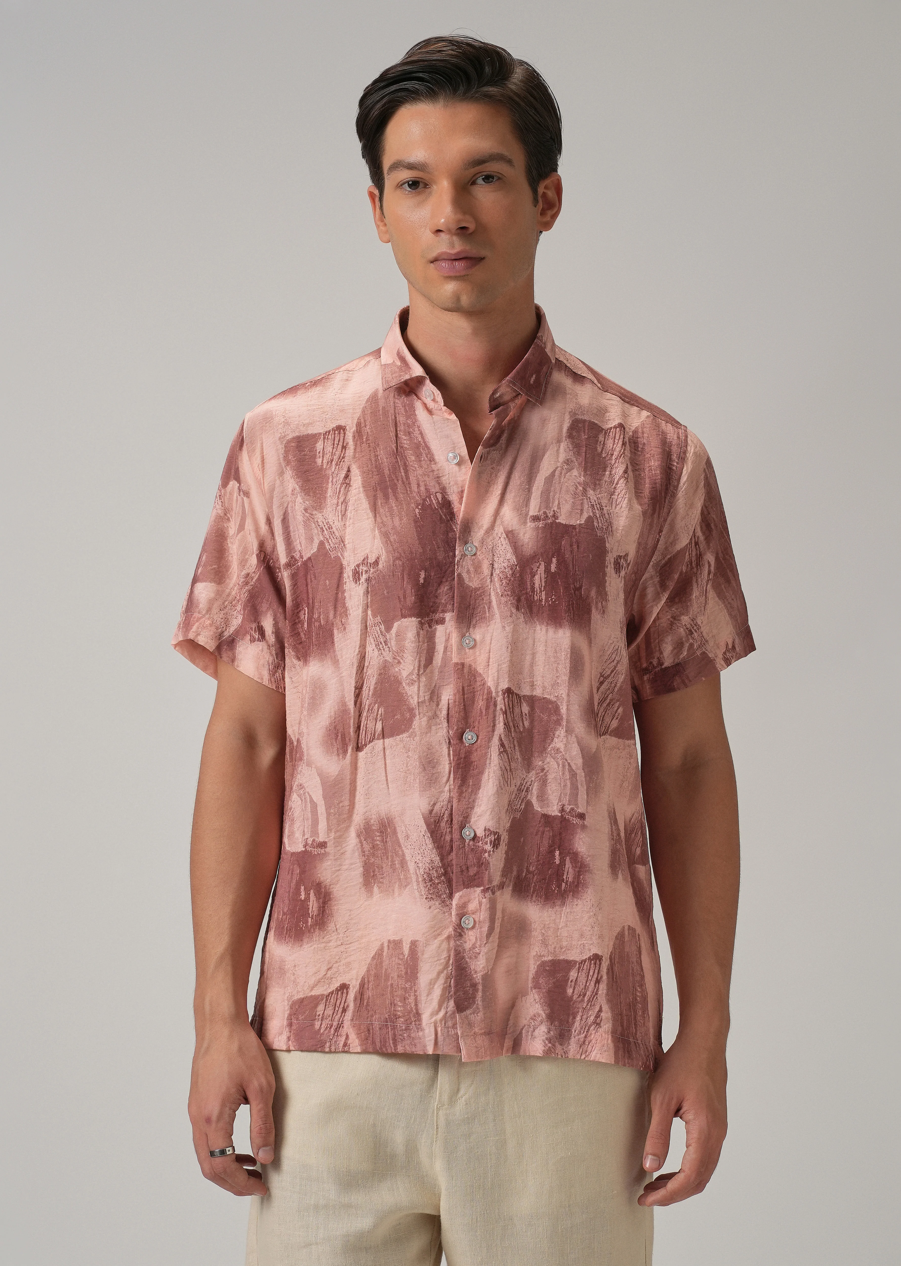 Soft Strokes Printed Shirt - Image 3