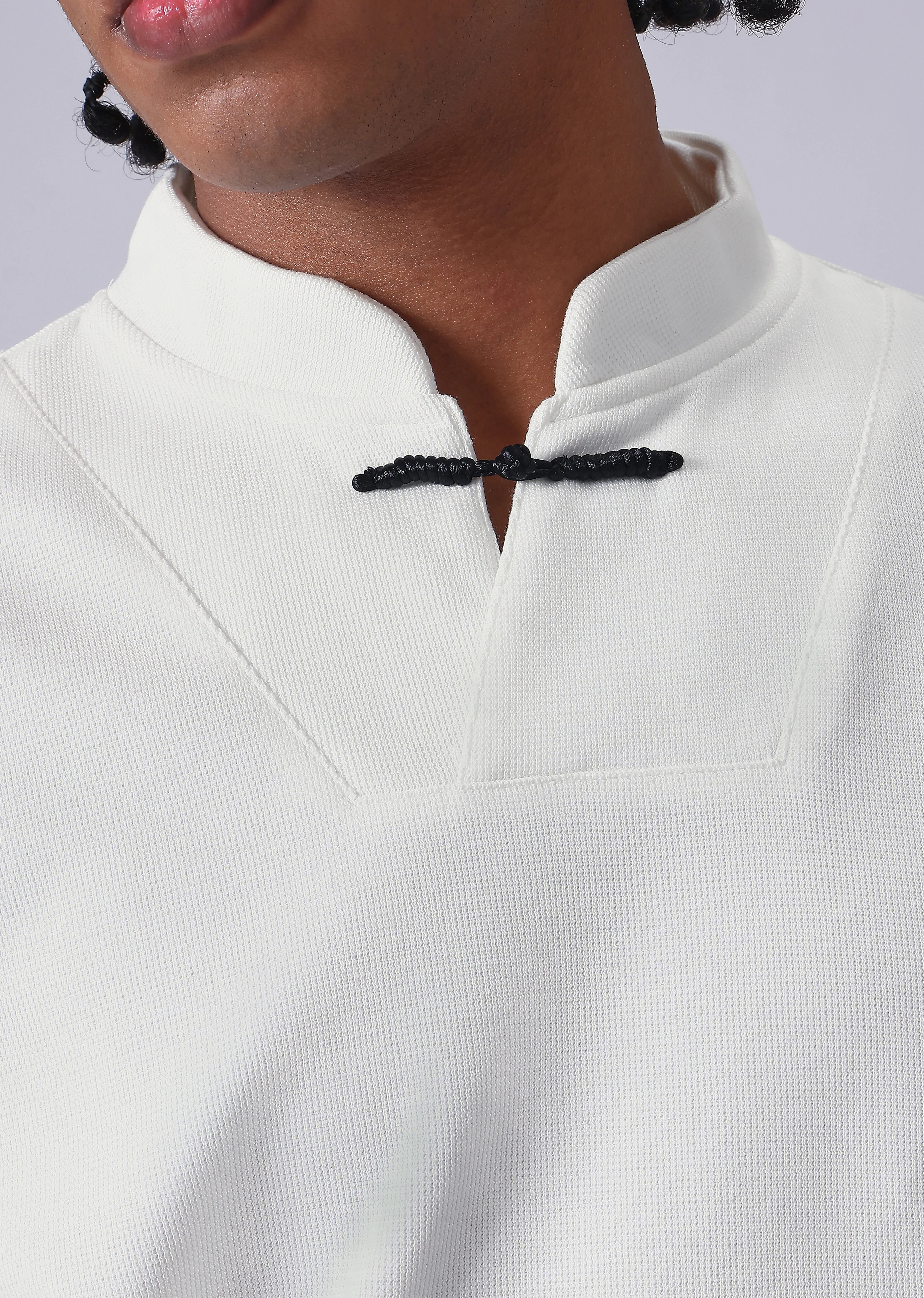 Solid White Sweatshirt - Image 5