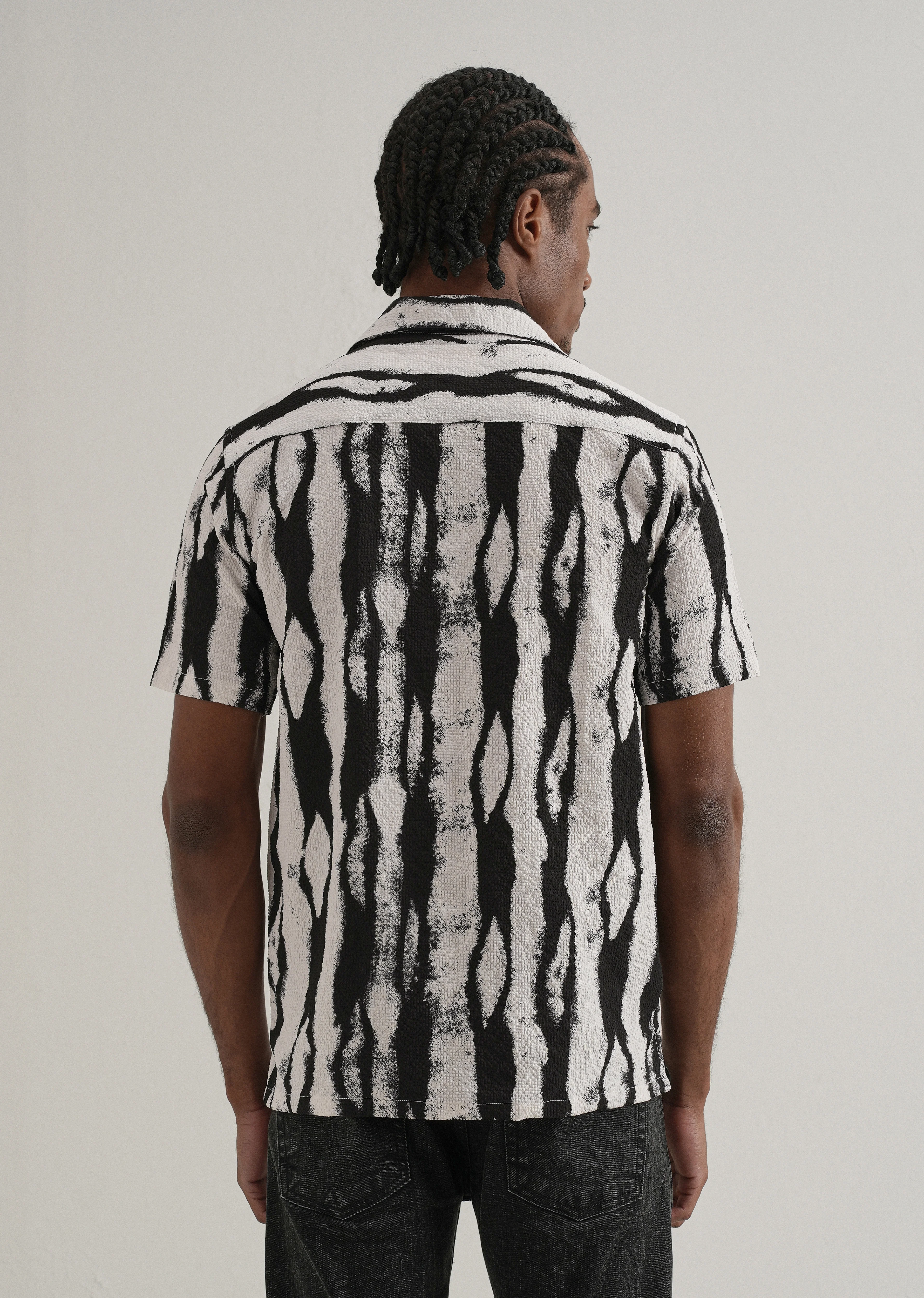 Streak Print Popcorn Shirt - Image 2
